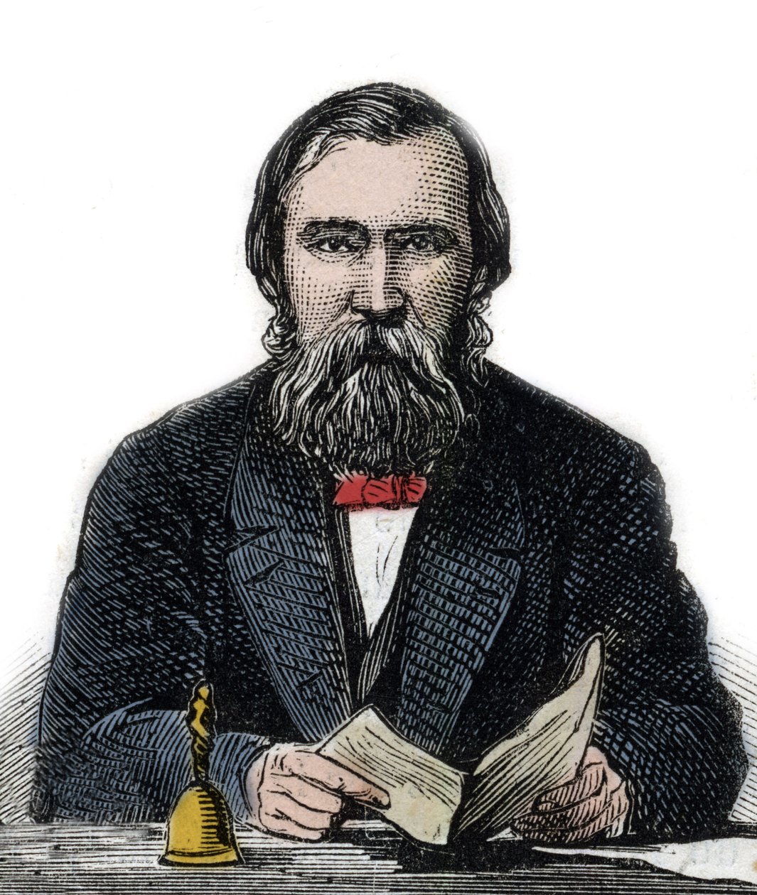 मोरित्ज़ लाजर - अंग्रेजी दार्शनिक, मनोवैज्ञानिक (1824-1903) - द्वारा अज्ञात कलाकार