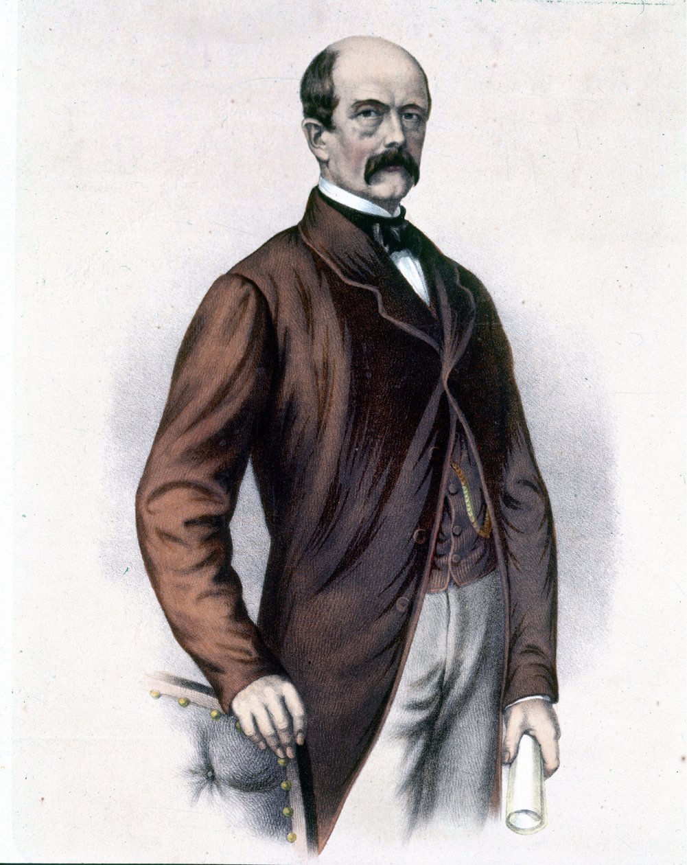 ओटो, प्रिंस वॉन बिस्मार्क (1815 - 1898), जर्मन राजनेता। द्वारा अज्ञात कलाकार