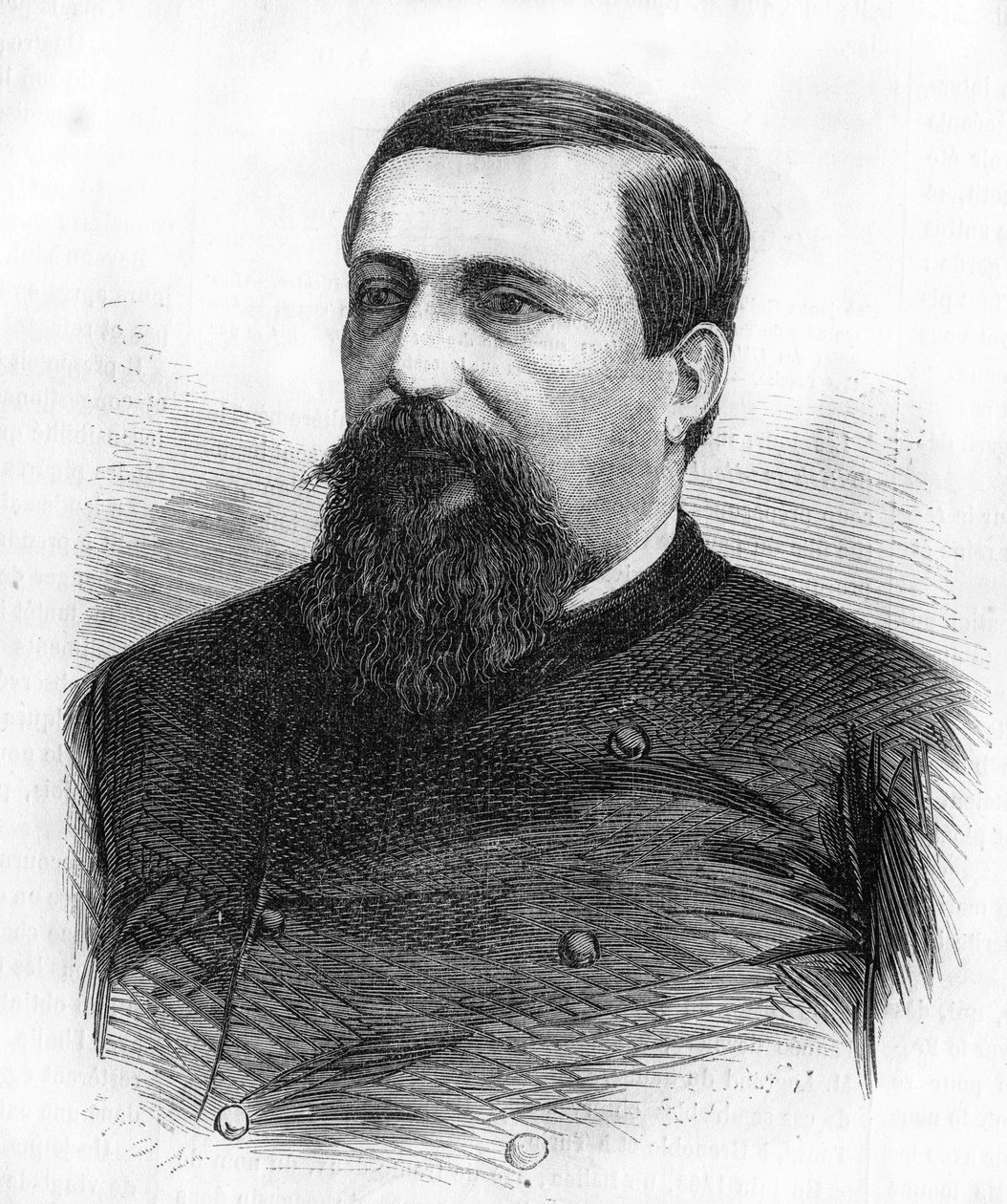 पियरे नेपोलियन बोनापार्ट (1815-1881), नेपोलियन III के चचेरे भाई। द्वारा अज्ञात कलाकार
