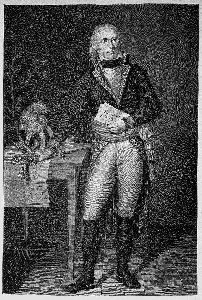 आंद्रे मसेना का पोर्ट्रेट (1756-1817), फ्रांस का मार्शल। द्वारा अज्ञात कलाकार