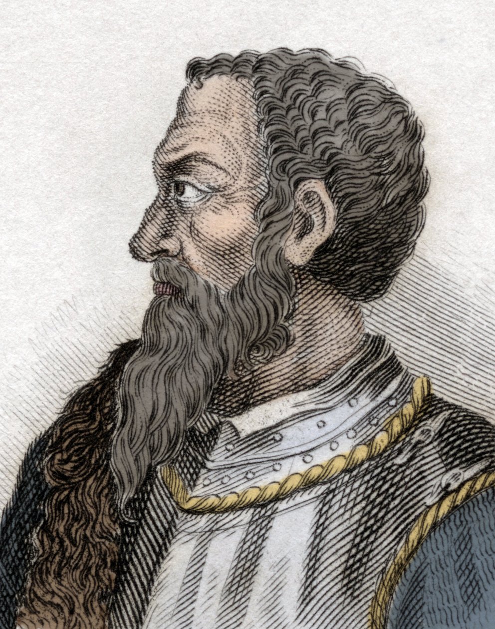 एंड्रिया डोरिया का पोर्ट्रेट (1466-1560), इतालवी वार्मन। द्वारा अज्ञात कलाकार