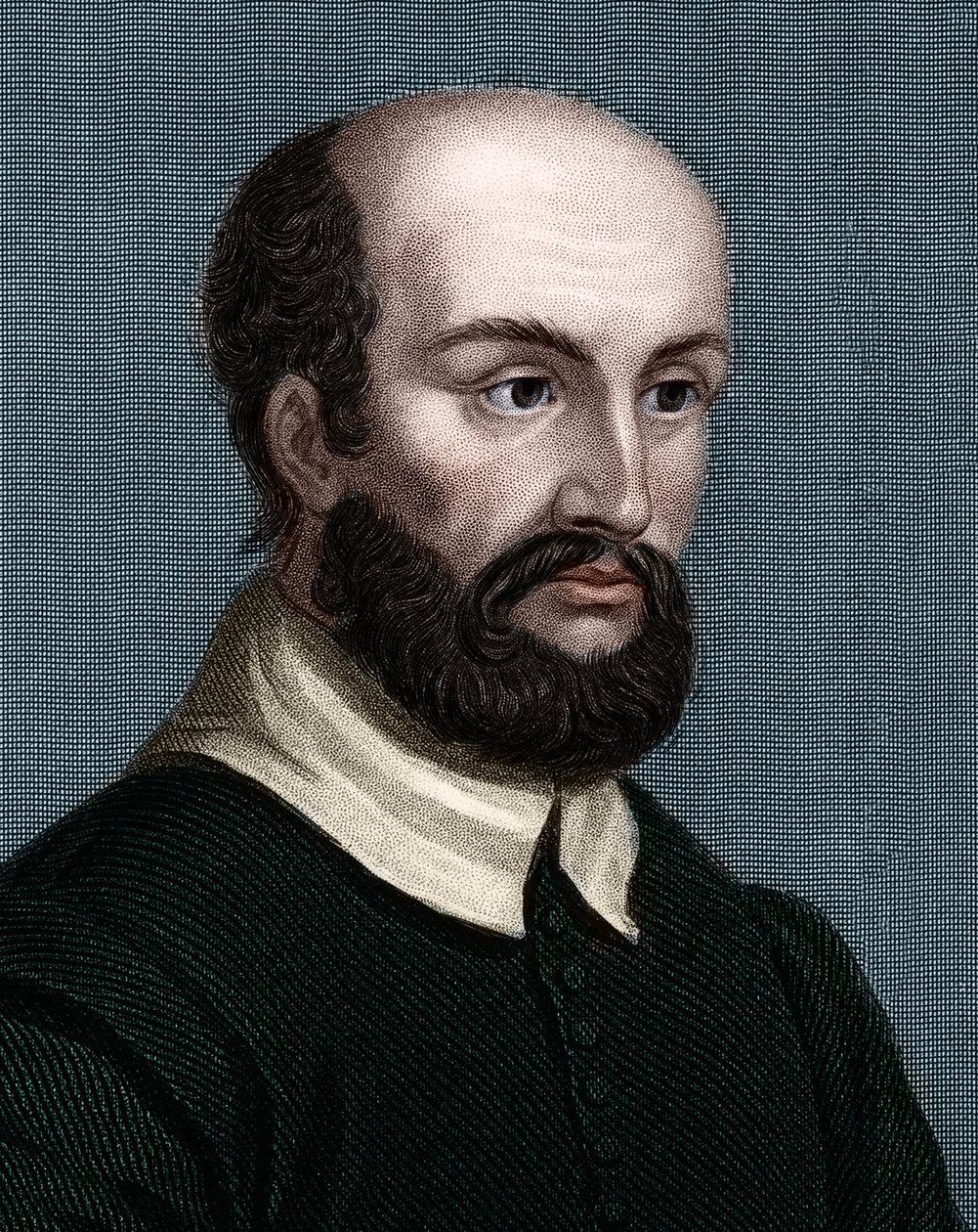 एंड्रिया पल्लाडियो (1508-1580) का पोर्ट्रेट, इतालवी वास्तुकार। द्वारा अज्ञात कलाकार