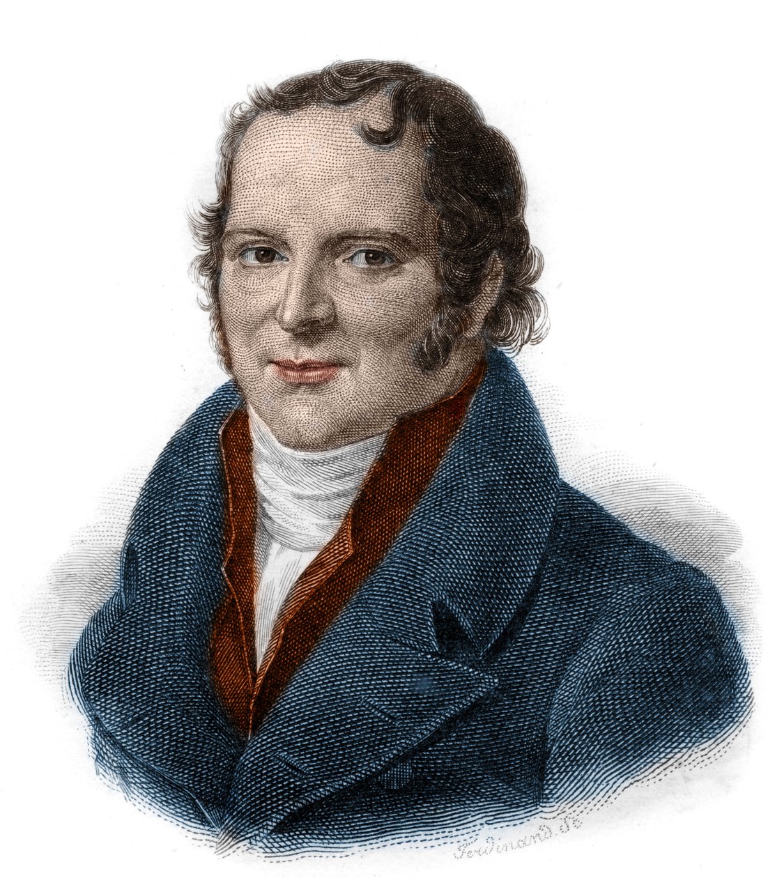 एंटोनी फ्रेंकोइस का पोर्ट्रेट, काउंट ऑफ फोरक्रॉय (1755 - 1809) केमिस्ट, प्रकृतिवादी, चिकित्सक, 19वीं सदी की नक्काशी द्वारा अज्ञात कलाकार