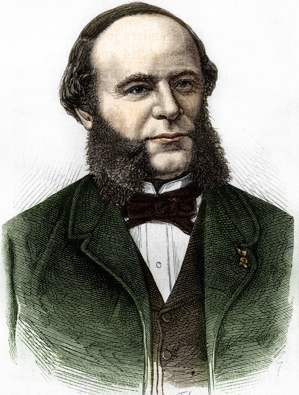 ऑगस्टे पॉयर-क्वार्टियर (पॉयर क्वेर्टियर) का पोर्ट्रेट (1820 - 1891)। 19 वीं शताब्दी के अंत से उत्कीर्णन। द्वारा अज्ञात कलाकार