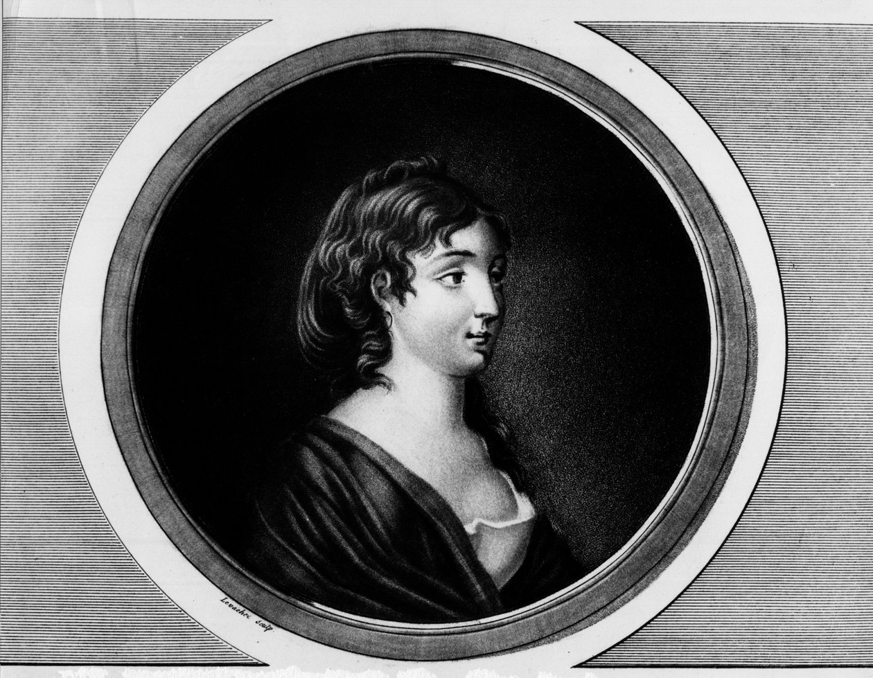 Cecile-Aimee Renault (Aimee-Cecile या Aimee Cecile Renaud) का पोर्ट्रेट द्वारा अज्ञात कलाकार