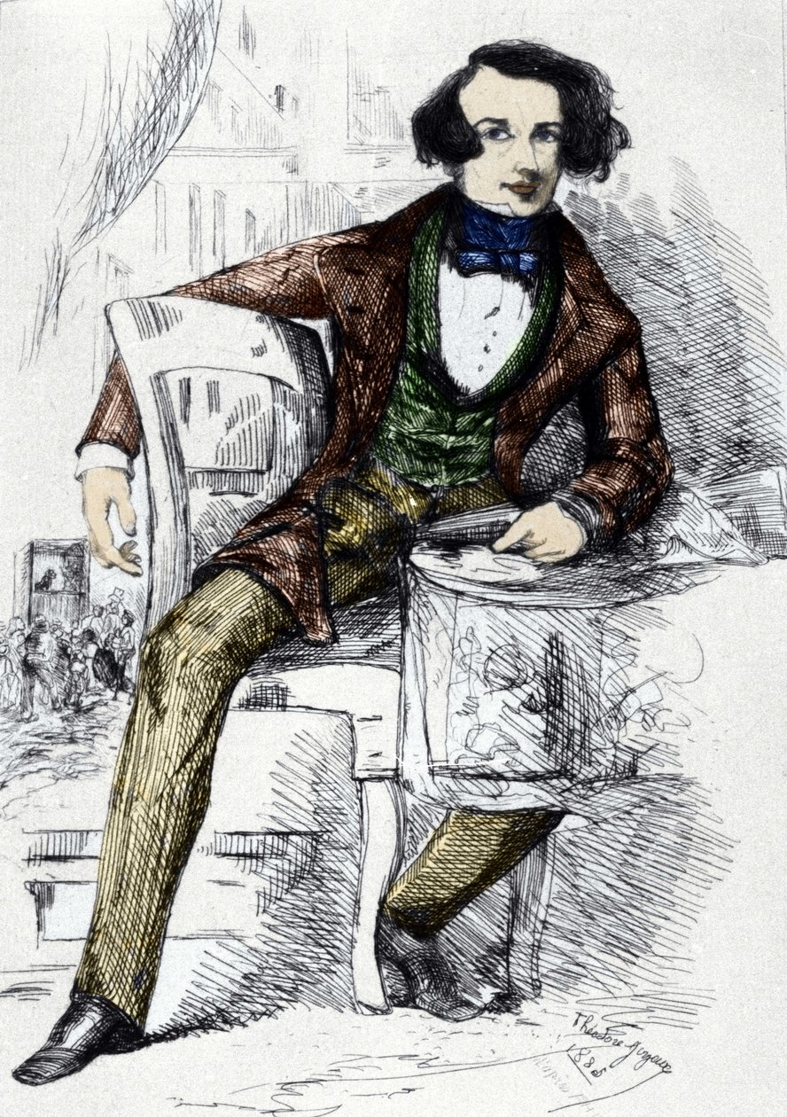 चार्ल्स डिकेंस का पोर्ट्रेट (1812-1870), अंग्रेजी लेखक। द्वारा अज्ञात कलाकार