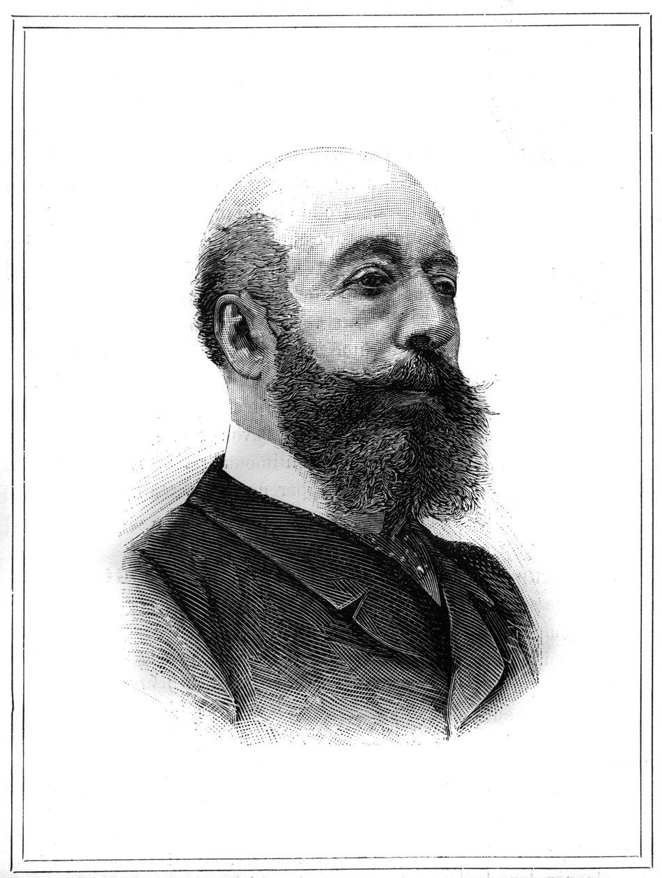चार्ल्स लैम्बर्ट डी सैंट क्रॉइक्स (सैंट-क्रॉइक्स) (1827-1889), फ्रांसीसी राजनीतिज्ञ का पोर्ट्रेट। "" ले मोंडे इलस्ट्र्रे "में उत्कीर्णन", 2 जनवरी द्वारा अज्ञात कलाकार