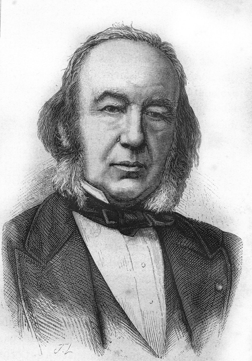 क्लाउड बर्नार्ड का पोर्ट्रेट (1813 - 1878) फ्रांसीसी शरीर विज्ञानी - हेनरी मार्टिन द्वारा "" L'Histoire de France "" में द्वारा अज्ञात कलाकार