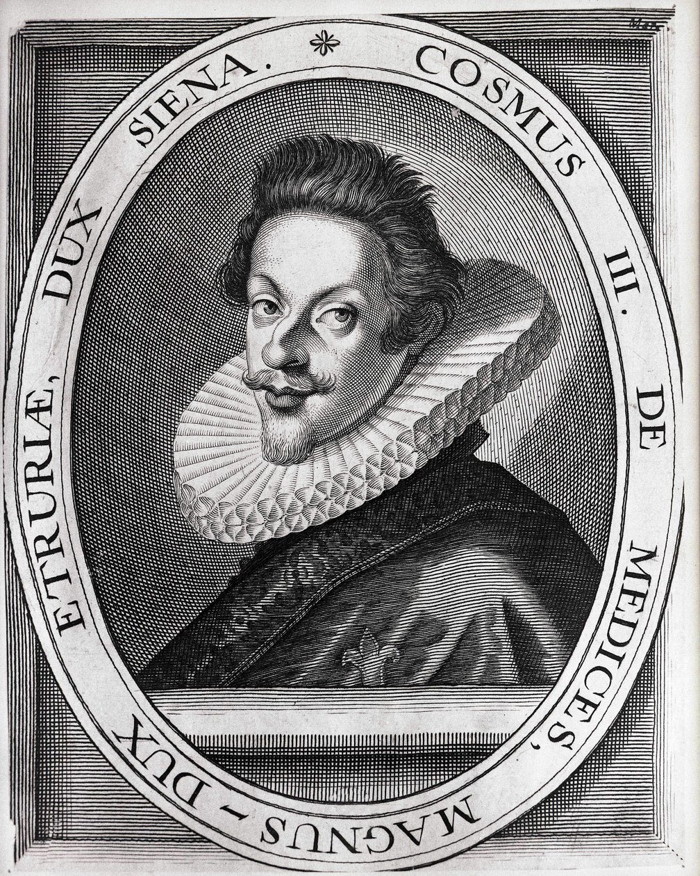 चिकित्सकों द्वारा Cosimo Medici.Cosimo 2 by 2 का पोर्ट्रेट। (1590-1621)। द्वारा अज्ञात कलाकार