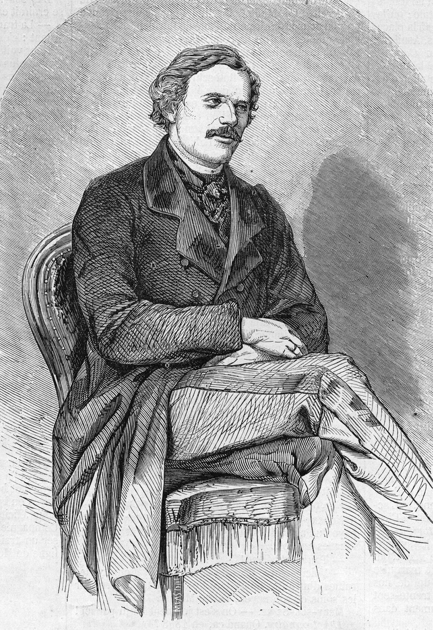 डेनियल डंगलास होम (1833-1886) मध्यम टार्टन का पोर्ट्रेट। द्वारा अज्ञात कलाकार