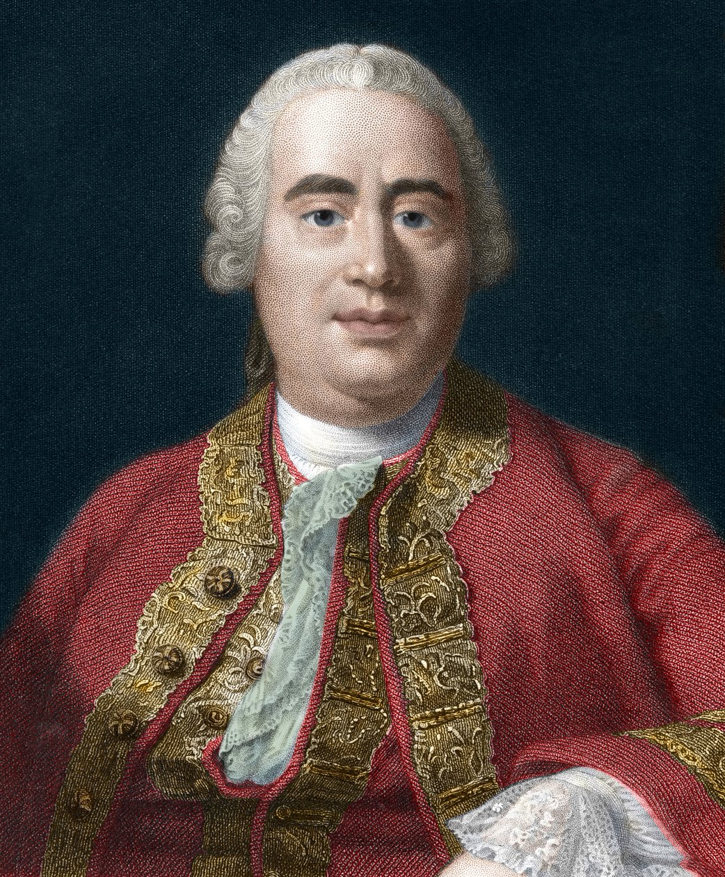 डेविड ह्यूम का पोर्ट्रेट, स्कॉटिश दार्शनिक (1711-1776) - डेविड ह्यूम (1771-1776) स्कॉटिश दार्शनिक और इतिहासकार द्वारा अज्ञात कलाकार