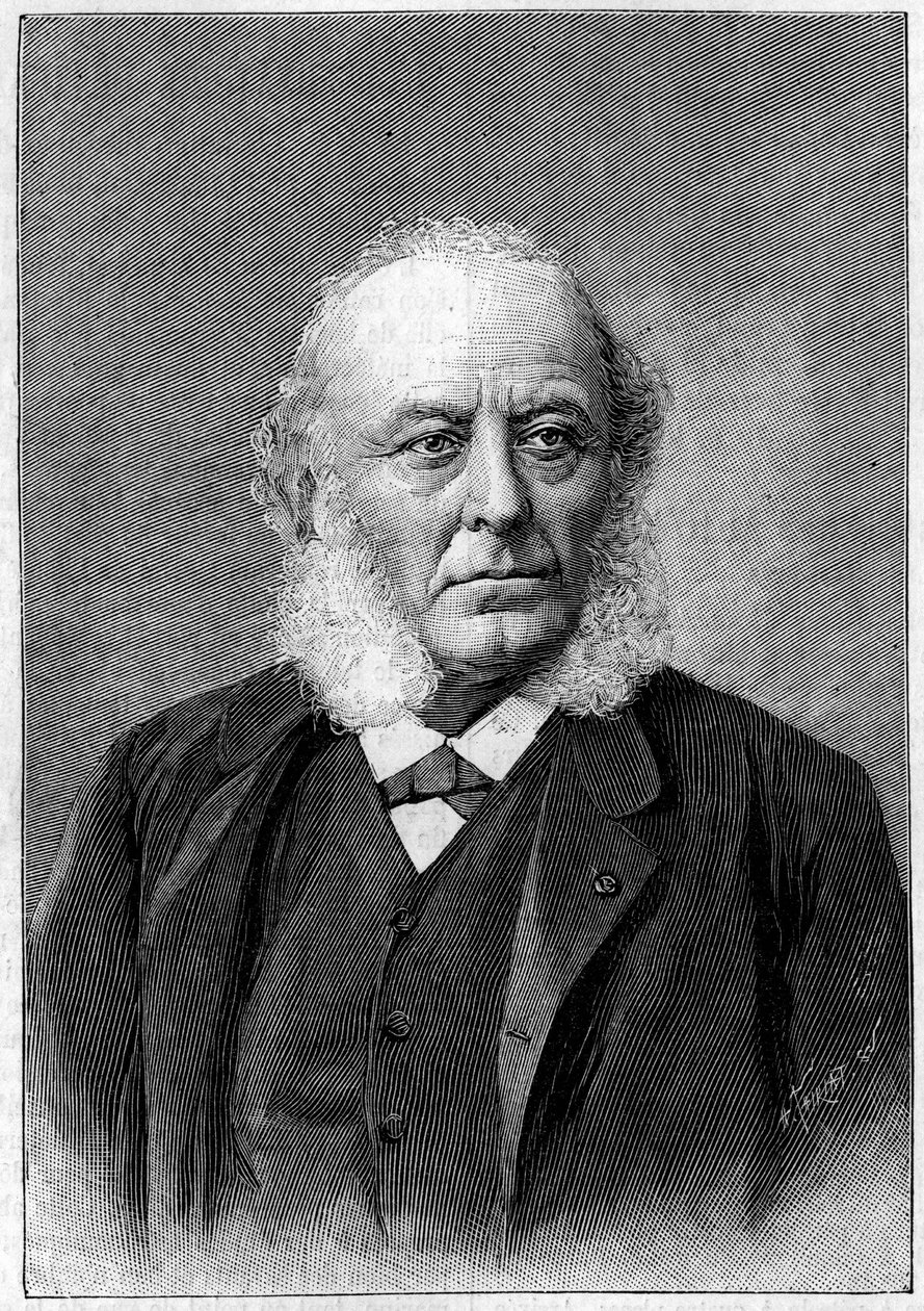 डॉ. अरिस्टाइड वर्नुइल (1823-1895), फ्रांसीसी सर्जन, विज्ञान अकादमी और चिकित्सा अकादमी के सदस्य का पोर्ट्रेट। 22 जून 1895 को "" ला नेचर: रिव्यू डेस साइंसेज एट डे लेर्स एप्लिकेशन ऑक्स आर्ट्स एट ए एल 'इंडस्ट्री" में उत्कीर्णन द्वारा अज्ञात कलाकार