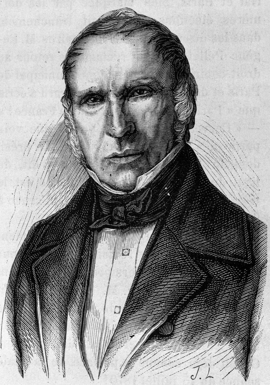 डुपिन ऐन का पोर्ट्रेट (1783 - 1865)। एच. मार्टिन द्वारा "हिस्टोइरे डी फ्रांस" में 19वीं शताब्दी के अंत की नक्काशी। द्वारा अज्ञात कलाकार