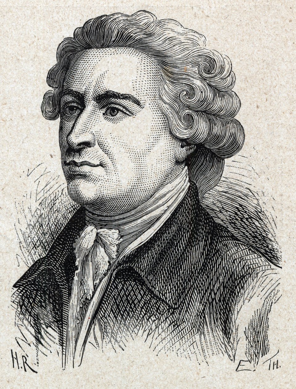 एडमंड बर्क का पोर्ट्रेट (1729-1797), आयरिश राजनीतिज्ञ और दार्शनिक। द्वारा अज्ञात कलाकार