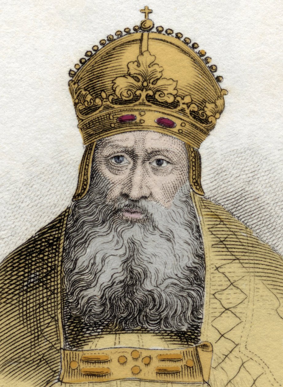 हैब्सबर्ग के सम्राट रोडोल्फ (1218-1291), जर्मन रोमन सम्राट (जर्मनी के रूडोल्फ प्रथम) का पोर्ट्रेट द्वारा अज्ञात कलाकार