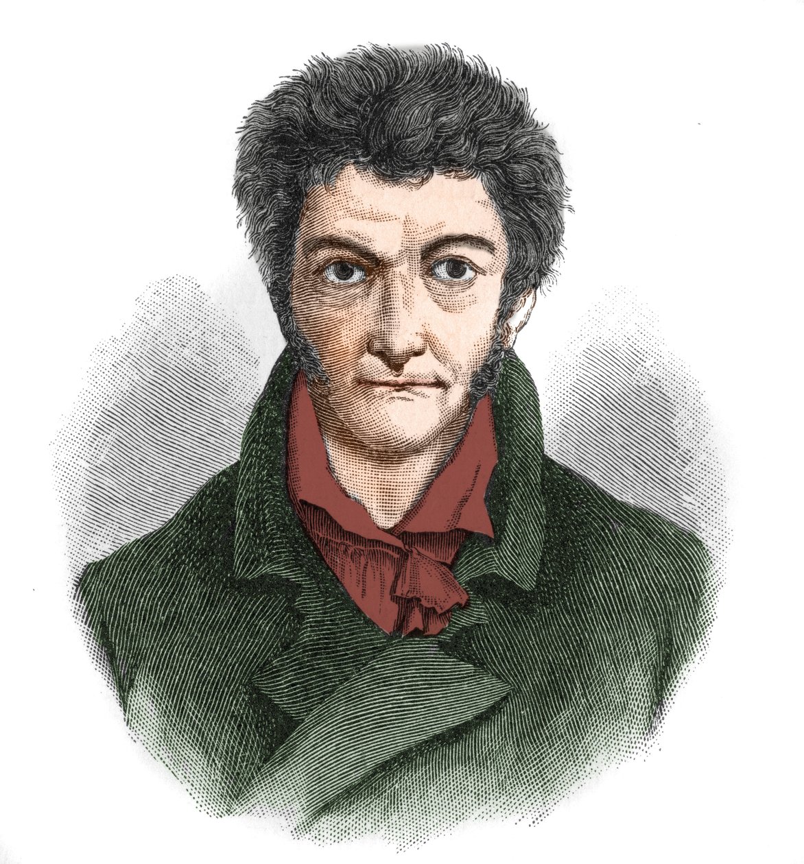 अर्न्स्ट थियोडोर विल्हेम हॉफमैन (1776-1822) का पोर्ट्रेट जर्मन रोमांटिक लेखक। द्वारा अज्ञात कलाकार