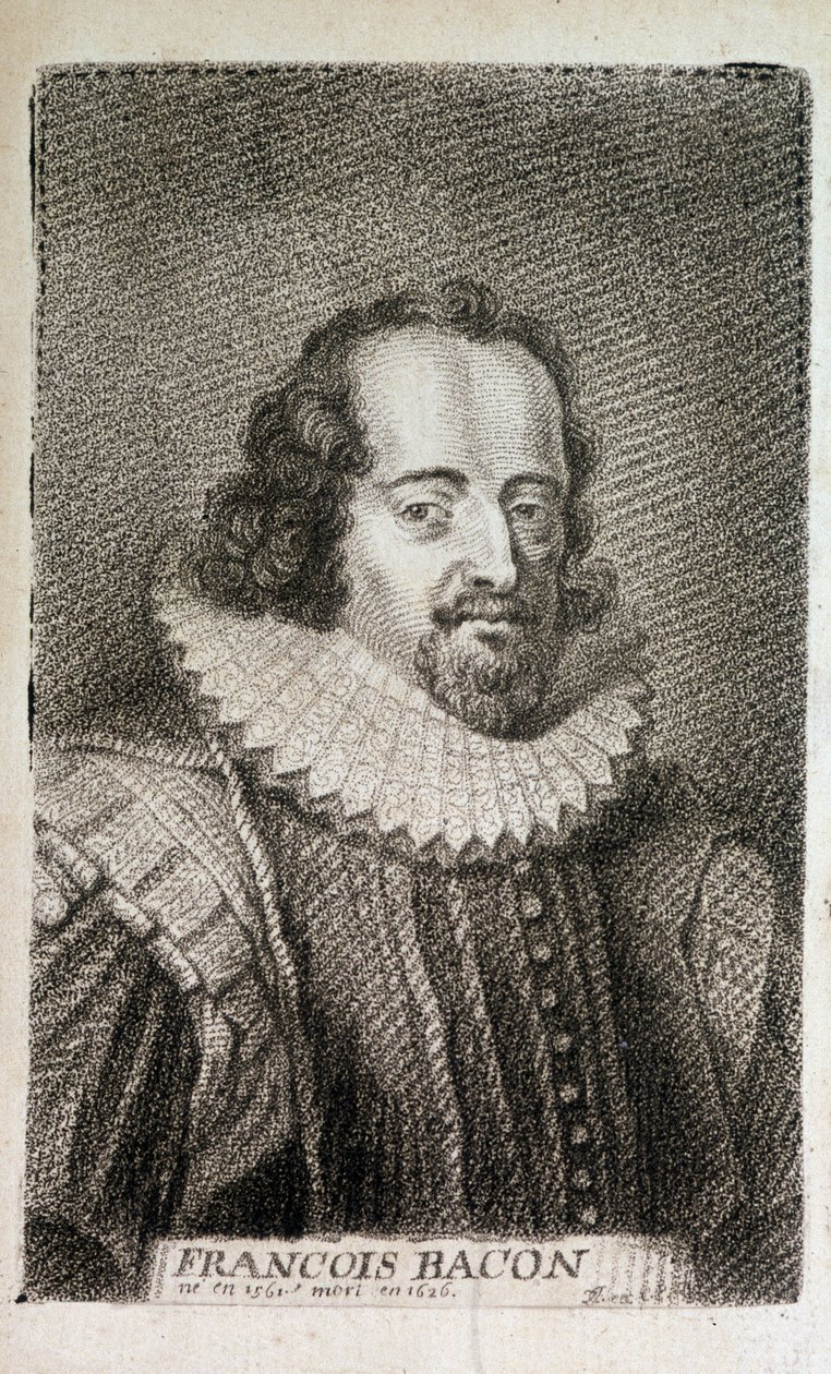 फ्रांसिस बेकन का पोर्ट्रेट (1561-1626), अंग्रेजी दार्शनिक। एनडीवी1600. द्वारा अज्ञात कलाकार