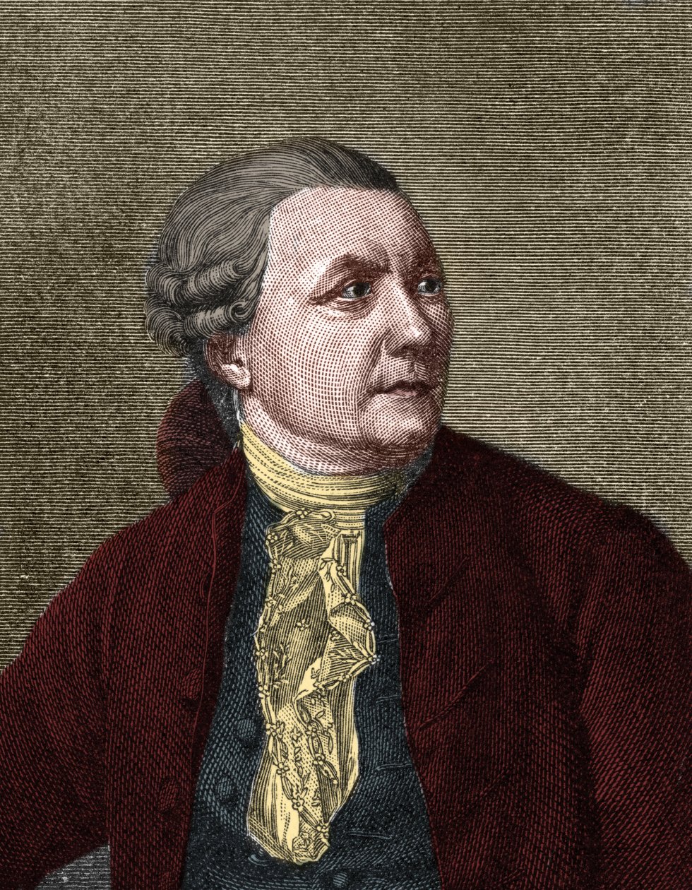 फ्रेडरिक गोटलिब क्लॉपस्टॉक (1724-1803) जर्मन कवि का पोर्ट्रेट। द्वारा अज्ञात कलाकार