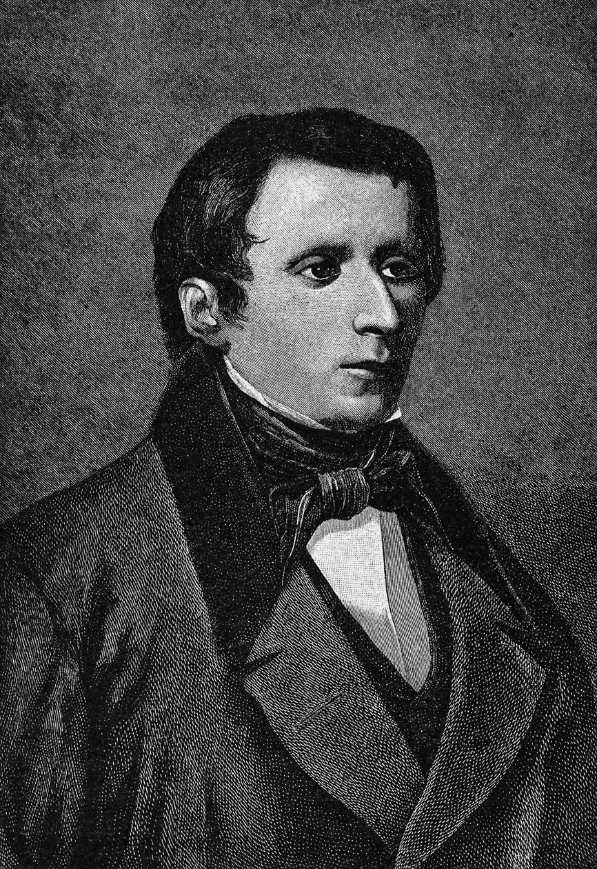 जियाकोमो तेंदुए का पोर्ट्रेट (1798-1837), इतालवी लेखक। द्वारा अज्ञात कलाकार