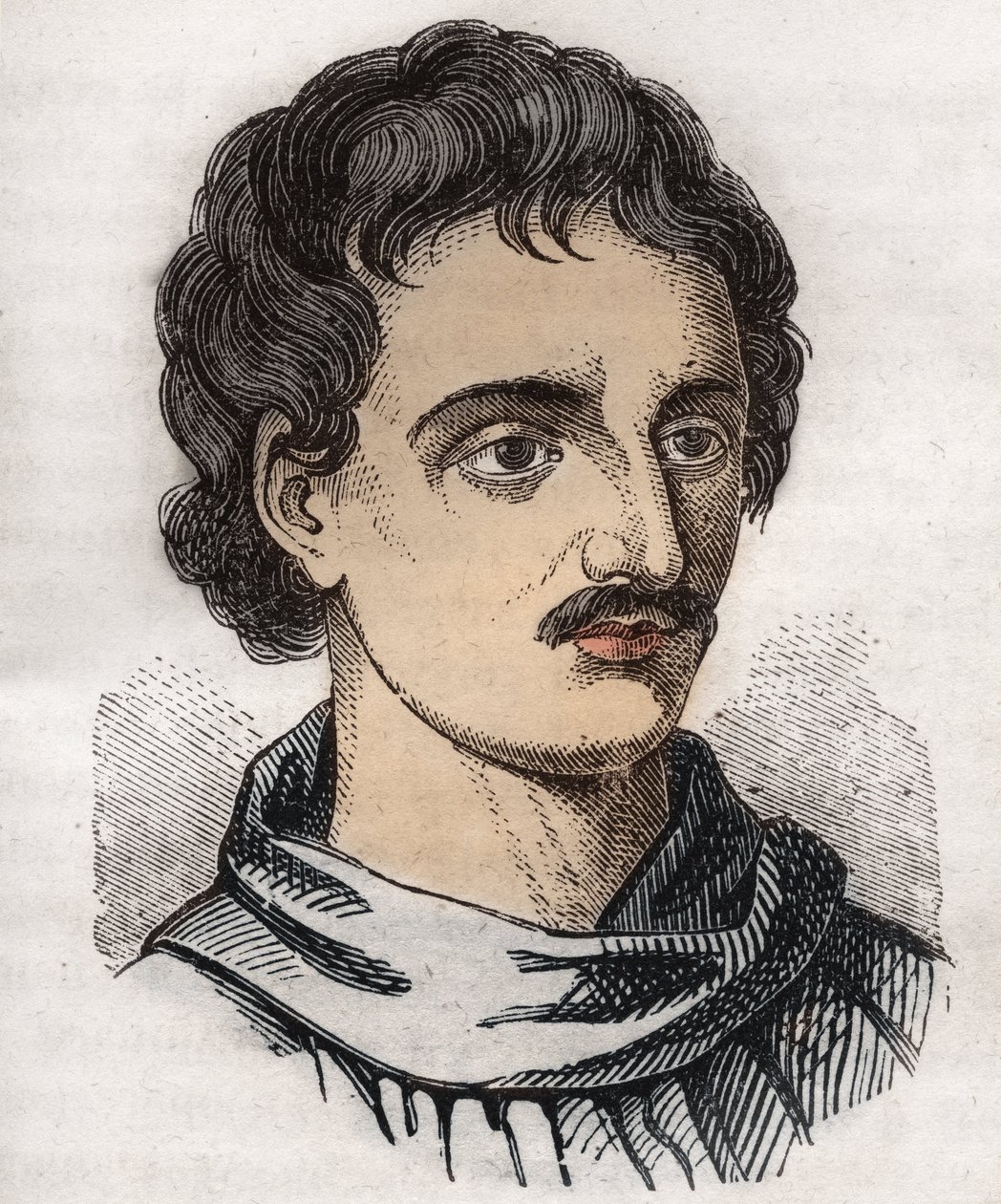 जिओर्डानो ब्रूनो (1548-1600) का पोर्ट्रेट इतालवी डोमिनिकन तपस्वी, दार्शनिक, गणितज्ञ, कवि और ज्योतिषी। द्वारा अज्ञात कलाकार