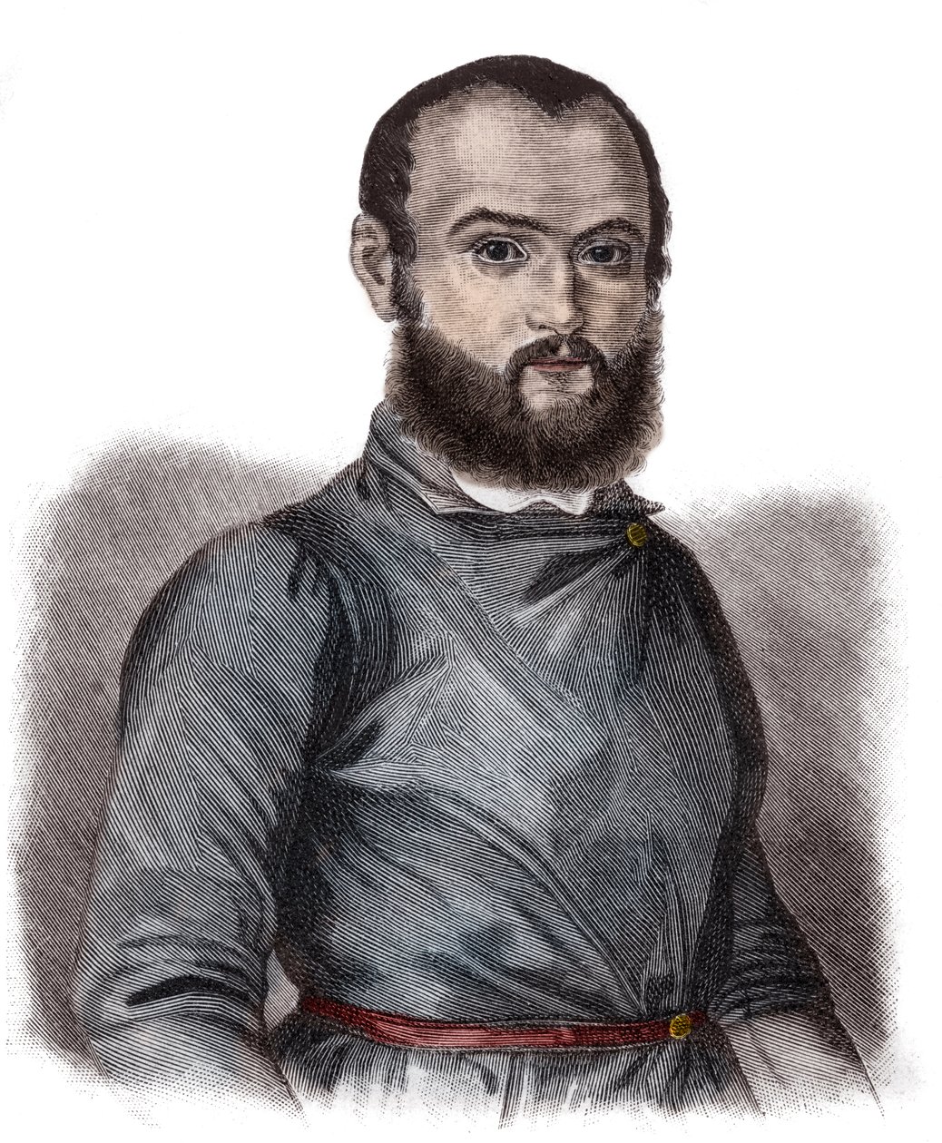 गुस्ताव वॉन स्ट्रुवे का पोर्ट्रेट (1805-1870) जर्मन राजनेता, वकील और प्रचारक - गुस्ताव वॉन स्ट्रुवे (1805-1870) जर्मन वकील, पत्रकार और राजनीतिज्ञ द्वारा अज्ञात कलाकार