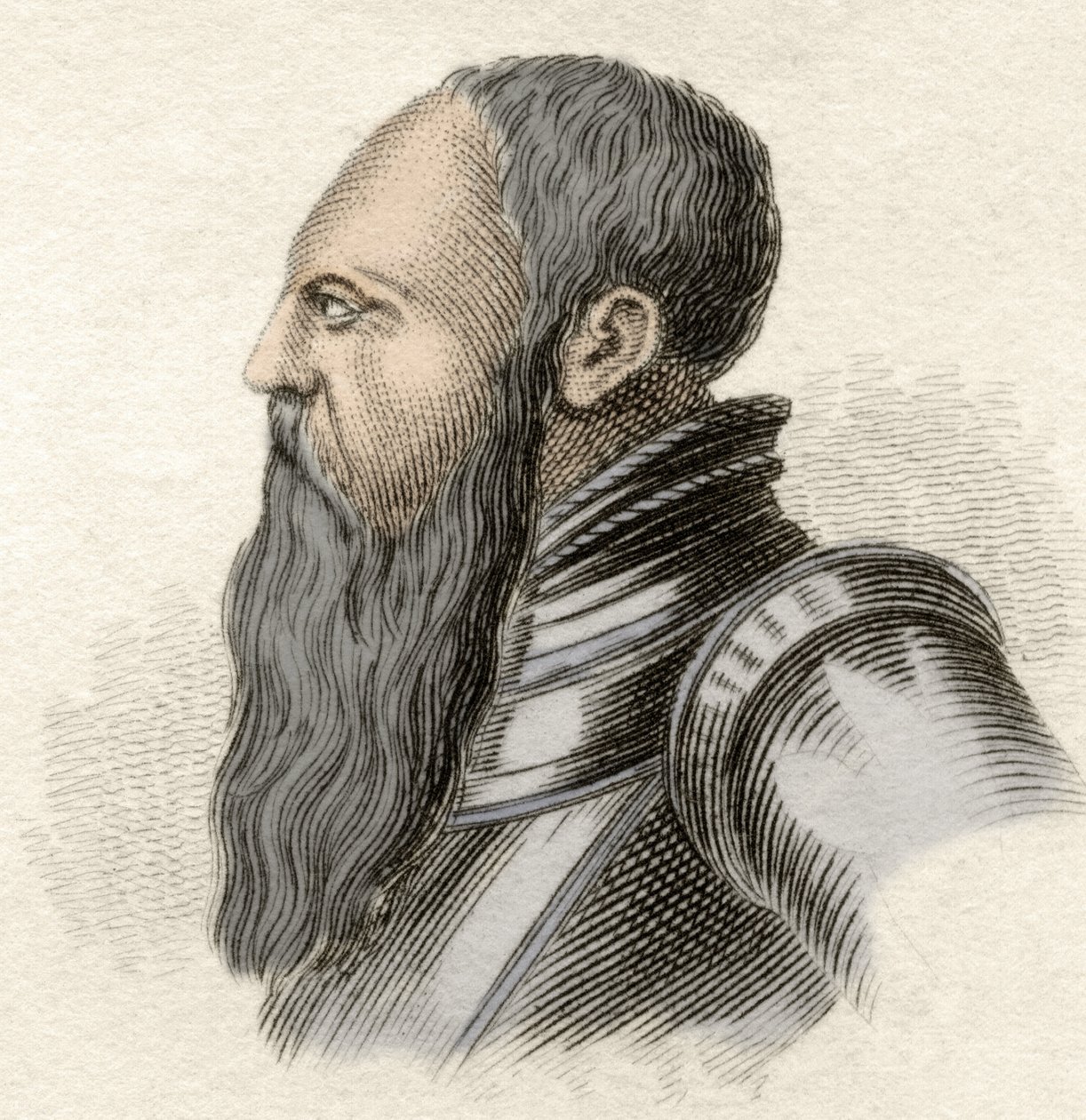 गुस्ताव I वासा या गुस्ताव वासा, स्वीडन के राजा (1496-1560) का पोर्ट्रेट। द्वारा अज्ञात कलाकार