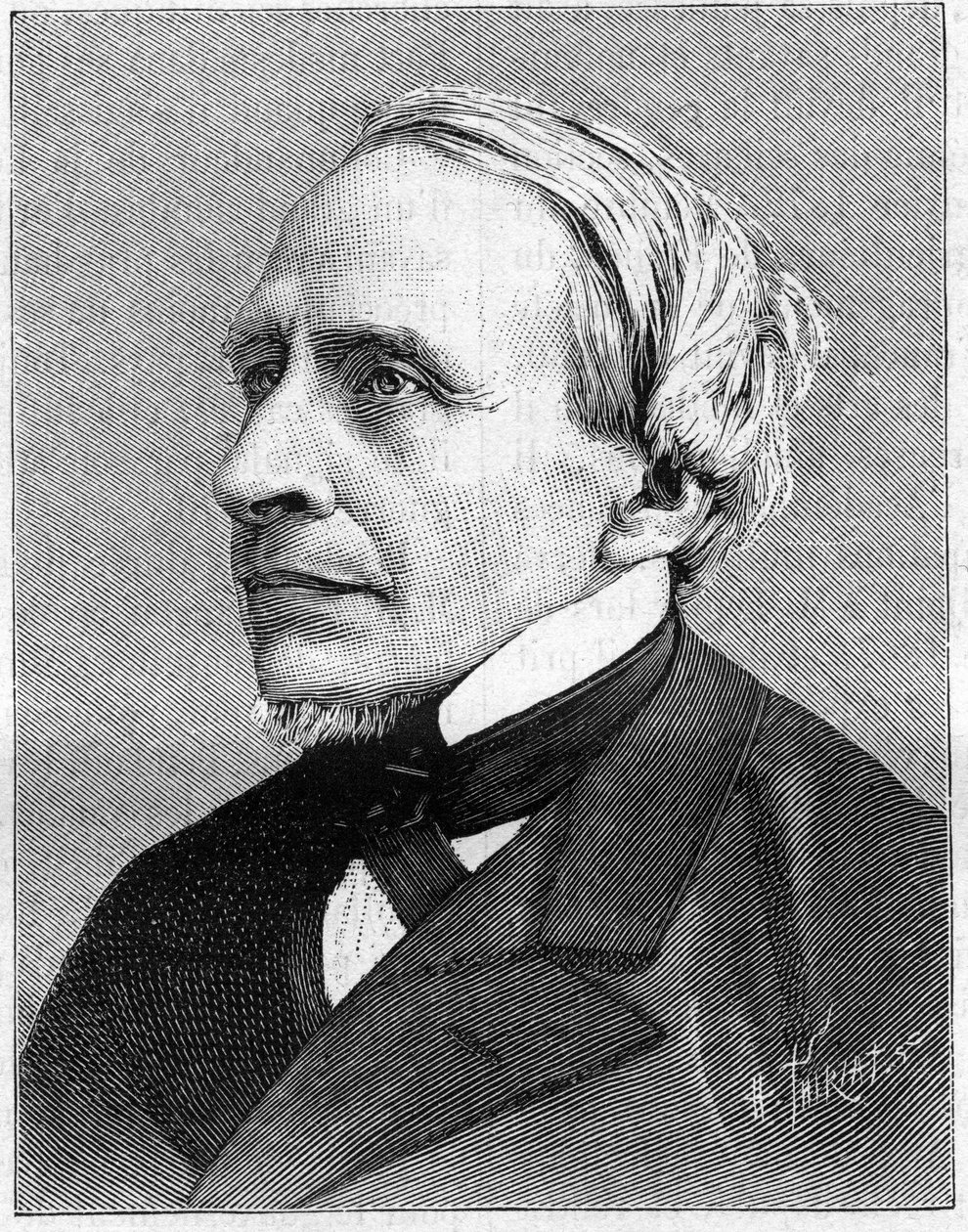 हर्वे मैंगन का पोर्ट्रेट (1821-1888), विज्ञान का आदमी। प्रकृति में। विज्ञान और कला और उद्योग के लिए उनके अनुप्रयोगों की समीक्षा।" १८८८ द्वारा अज्ञात कलाकार