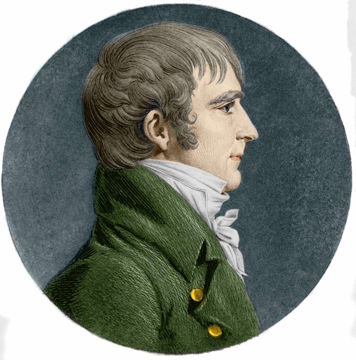 जेम्स बारबोर का पोर्ट्रेट (1775-1842), अमेरिकी राजनीतिज्ञ। द्वारा अज्ञात कलाकार