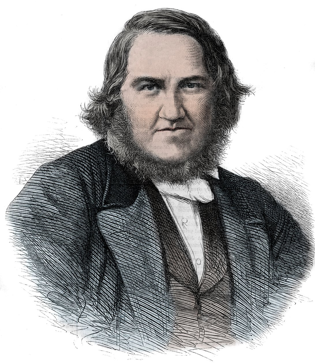 जेम्स यंग सिम्पसन का पोर्ट्रेट (1811-1870) स्कॉटिश प्रसूति रोग विशेषज्ञ - सर जेम्स यंग सिम्पसन द्वारा अज्ञात कलाकार