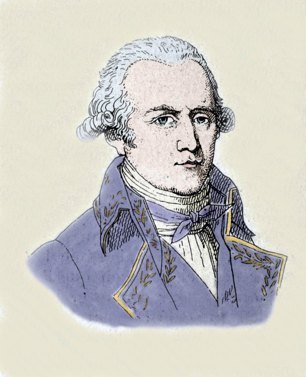 जीन-बैप्टिस्ट (जीन बैप्टिस्ट) लैमार्क (1744-1829) का पोर्ट्रेट। द्वारा अज्ञात कलाकार