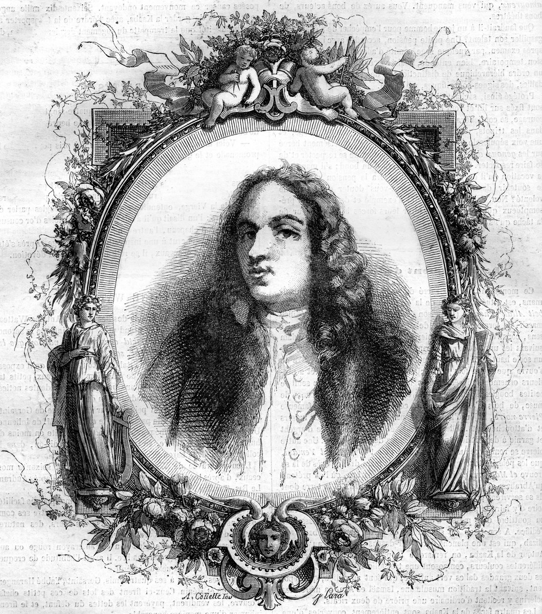 जीन एंटोनी वट्टू (1684-1721), फ्रांसीसी चित्रकार का पोर्ट्रेट। द्वारा अज्ञात कलाकार