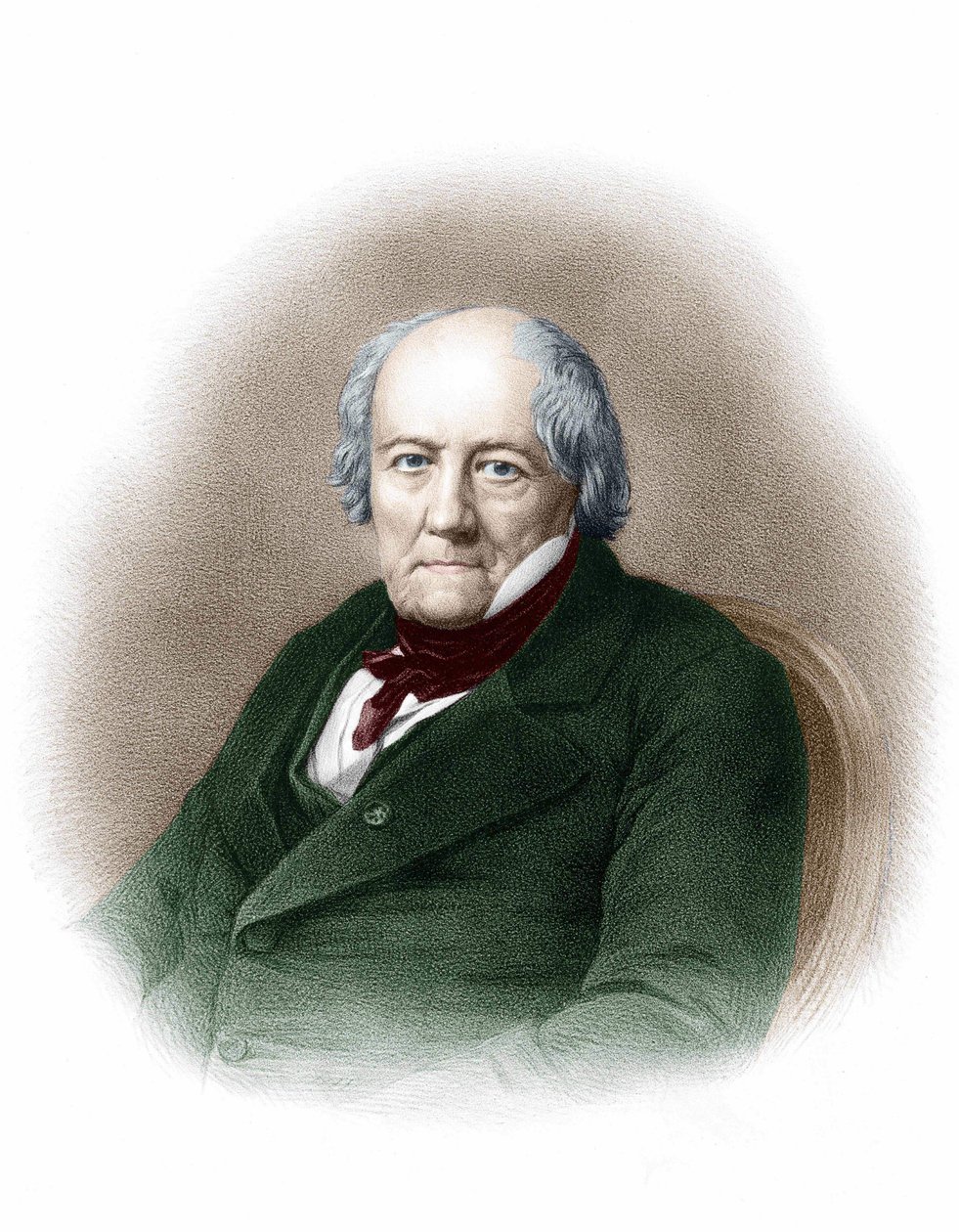 जीन बैप्टिस्ट बायोट (1744 - 1862) का पोर्ट्रेट, फ्रांसीसी रसायनज्ञ। द्वारा अज्ञात कलाकार