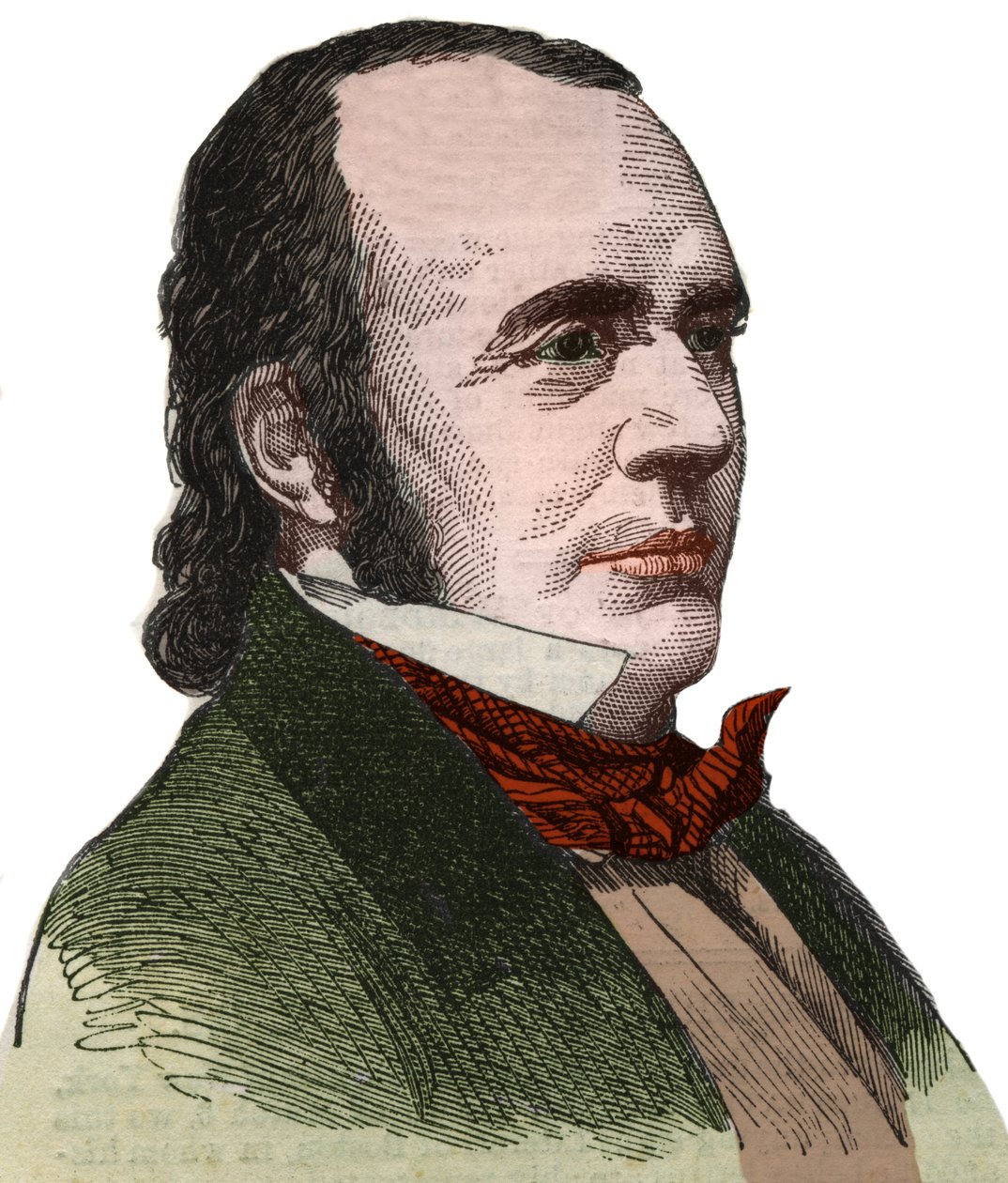 जीन लुई रोडोलफे अगासिज़ (1807-1873), अमेरिकी प्रकृतिवादी का पोर्ट्रेट। द्वारा अज्ञात कलाकार