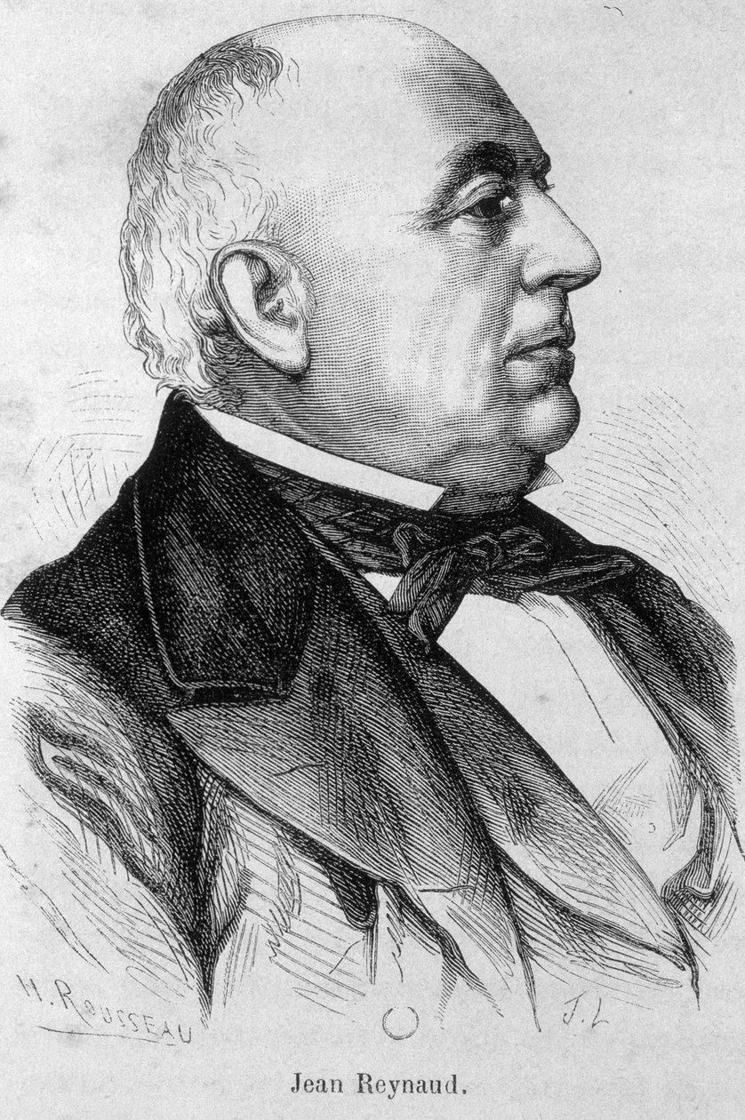 जीन रेनॉड का पोर्ट्रेट (1806-1863) एक फ्रांसीसी दार्शनिक थे। द्वारा अज्ञात कलाकार