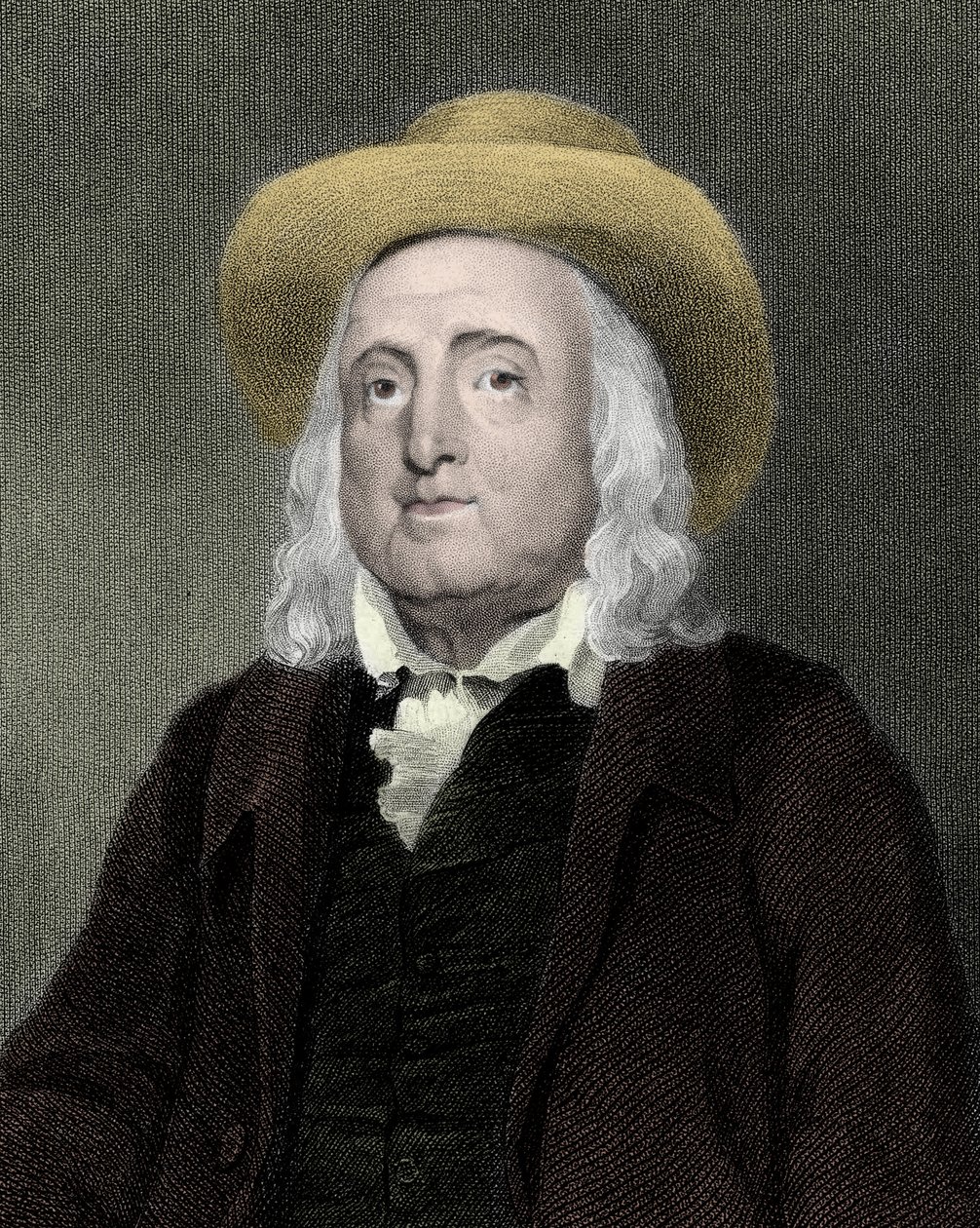 जेरेमी बेंथम (1748-1832) का पोर्ट्रेट, ब्रिटिश दार्शनिक नैतिकतावादी और विधायक। द्वारा अज्ञात कलाकार