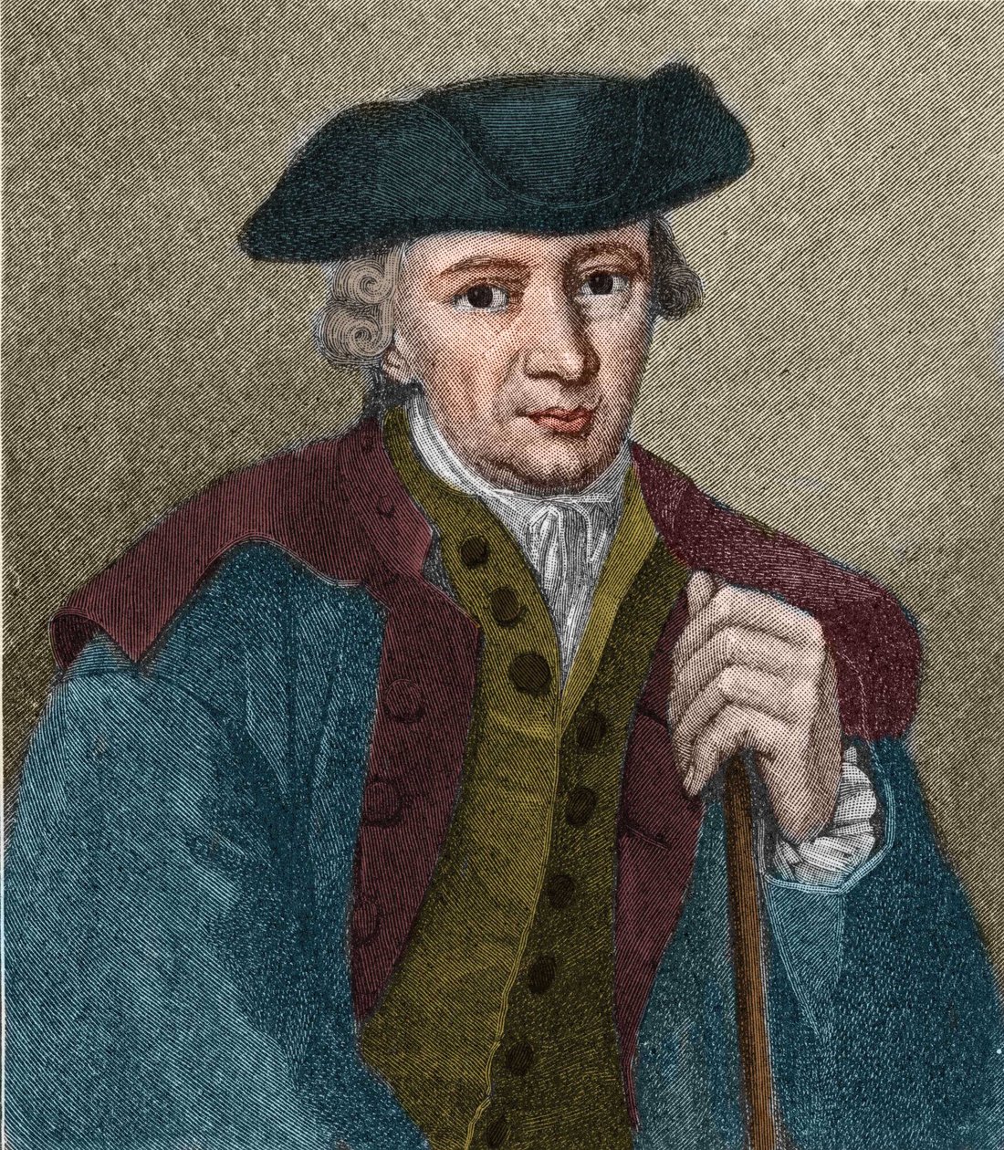 जोहान जॉर्ज हैमन (1730-1788), जर्मन दार्शनिक और लेखक का पोर्ट्रेट। द्वारा अज्ञात कलाकार