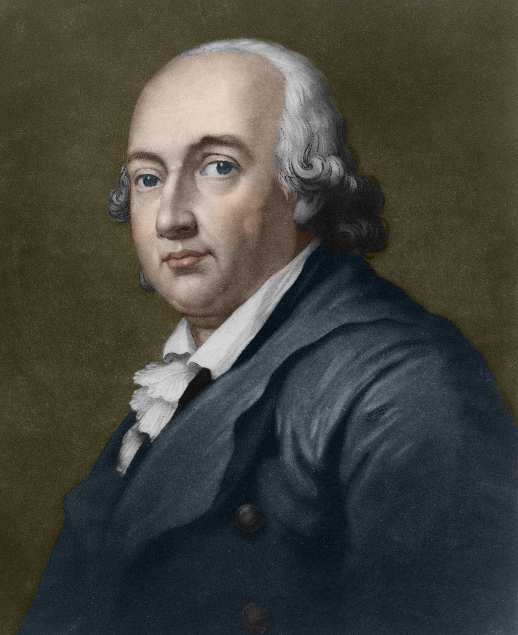 जोहान गॉटफ्राइड हेर्डर (1744-1803) का पोर्ट्रेट जर्मन दार्शनिक, धर्मशास्त्री और भाषाविद्। द्वारा अज्ञात कलाकार