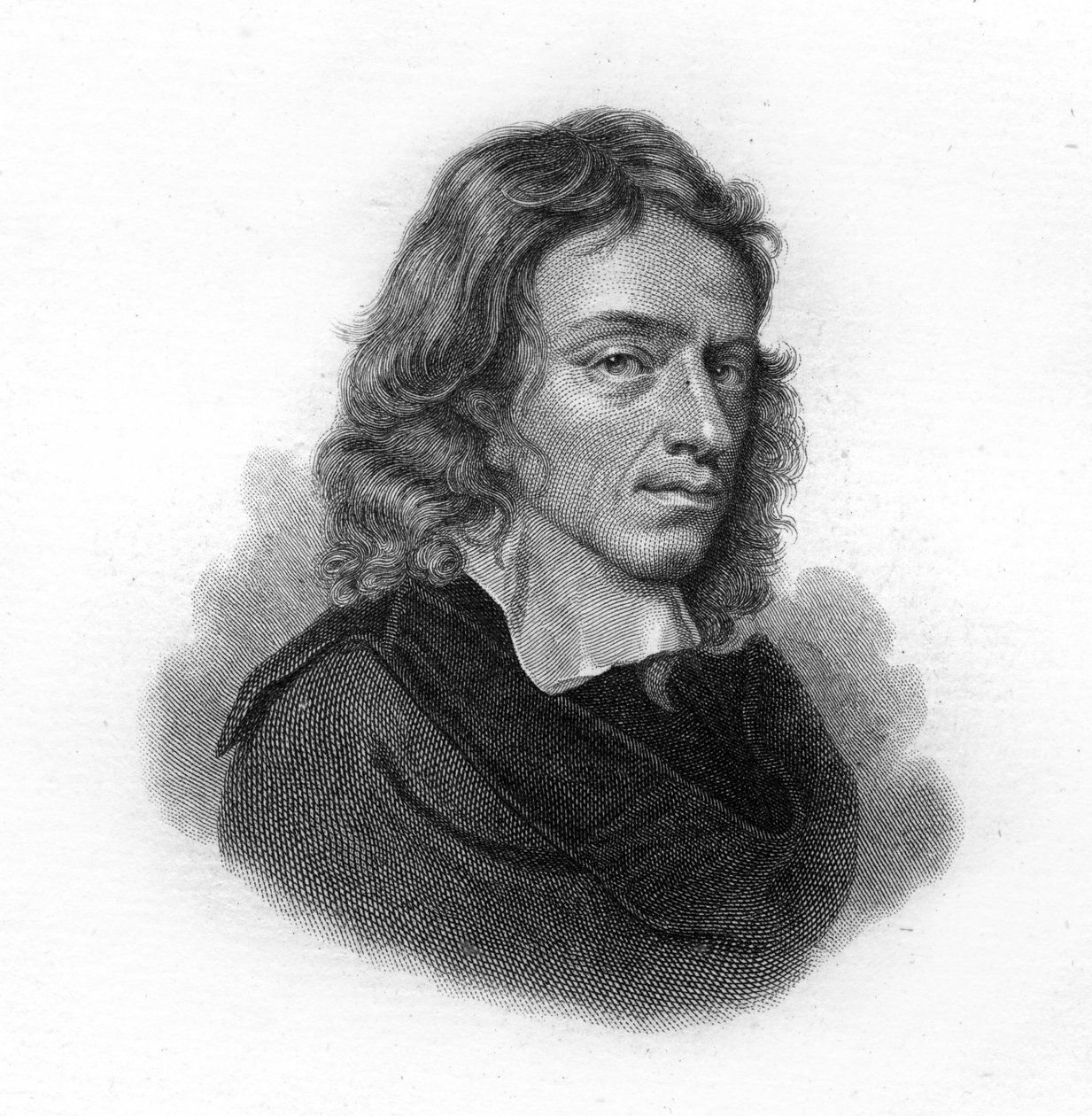 जॉन मिल्टन, अंग्रेजी कवि और निबंधकार का पोर्ट्रेट (1608 - 1674) द्वारा अज्ञात कलाकार