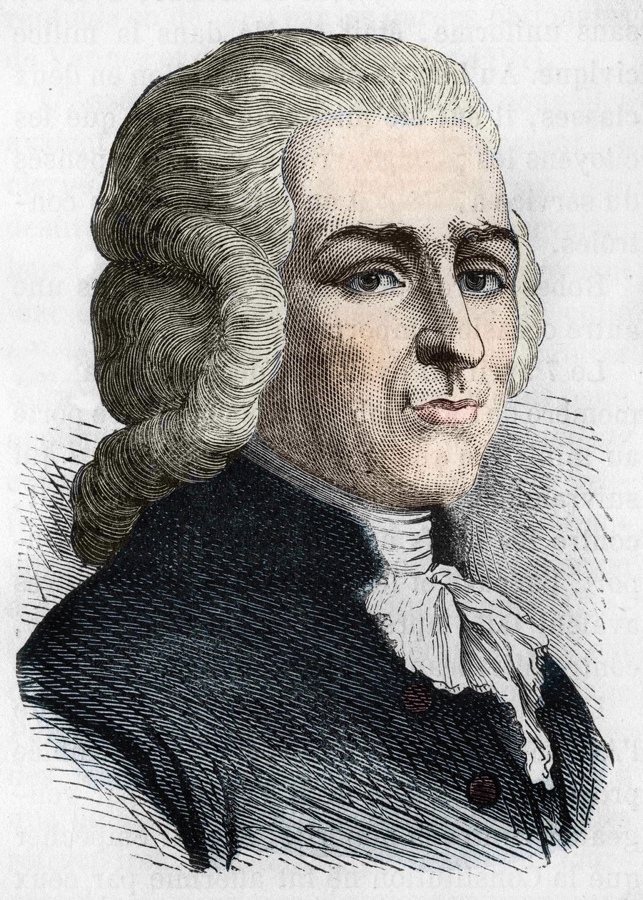 जोसेफ इग्नेस गिलोटिन (1738-1814), फ्रांसीसी चिकित्सक और राजनीतिज्ञ का पोर्ट्रेट द्वारा अज्ञात कलाकार