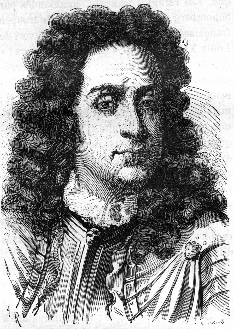 निकोलस कैटिनैट डी ला फौकोनेरी (1637-1712) का पोर्ट्रेट। द्वारा अज्ञात कलाकार
