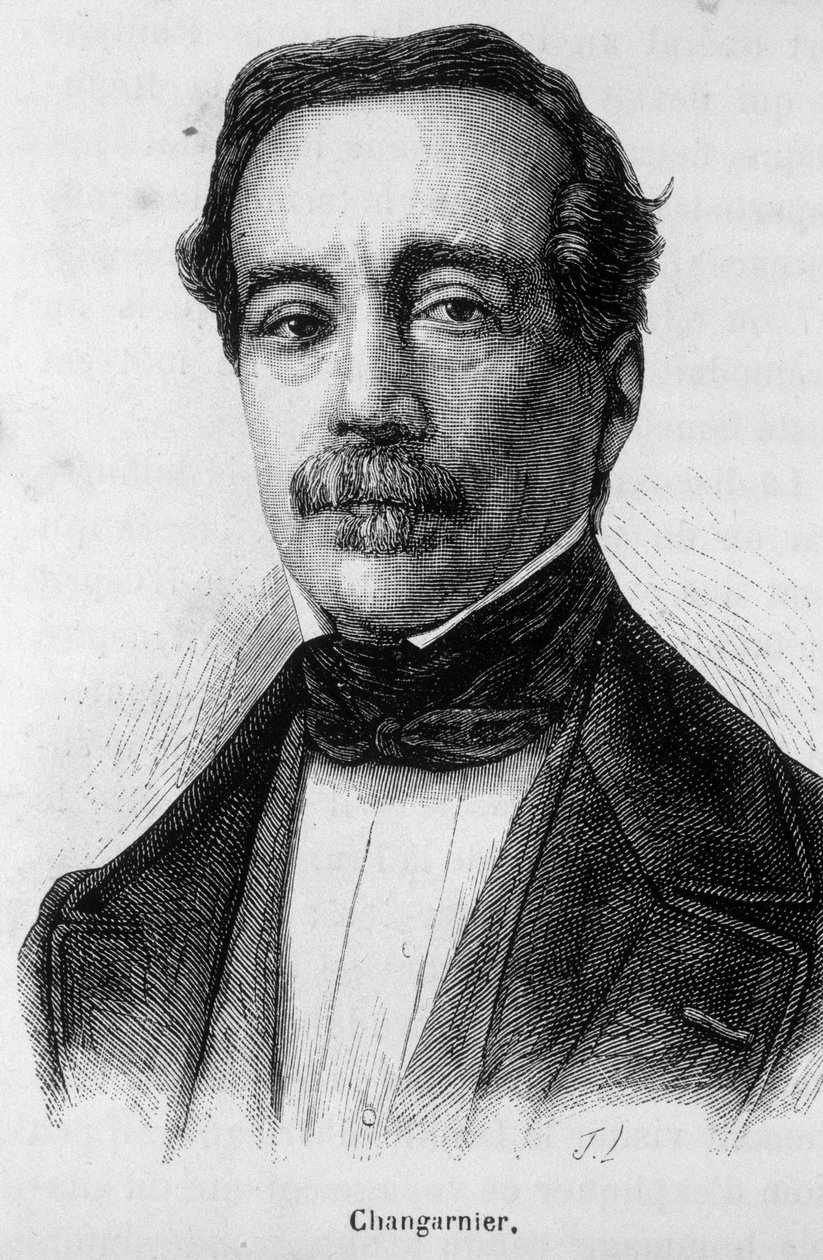 निकोलस चांगार्नियर का पोर्ट्रेट, फ्रांसीसी जनरल (1793 - 1877) द्वारा अज्ञात कलाकार