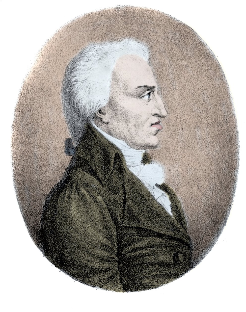 निकोलो ज़िंगरेली (1752-1837) इतालवी संगीतकार का पोर्ट्रेट। द्वारा अज्ञात कलाकार