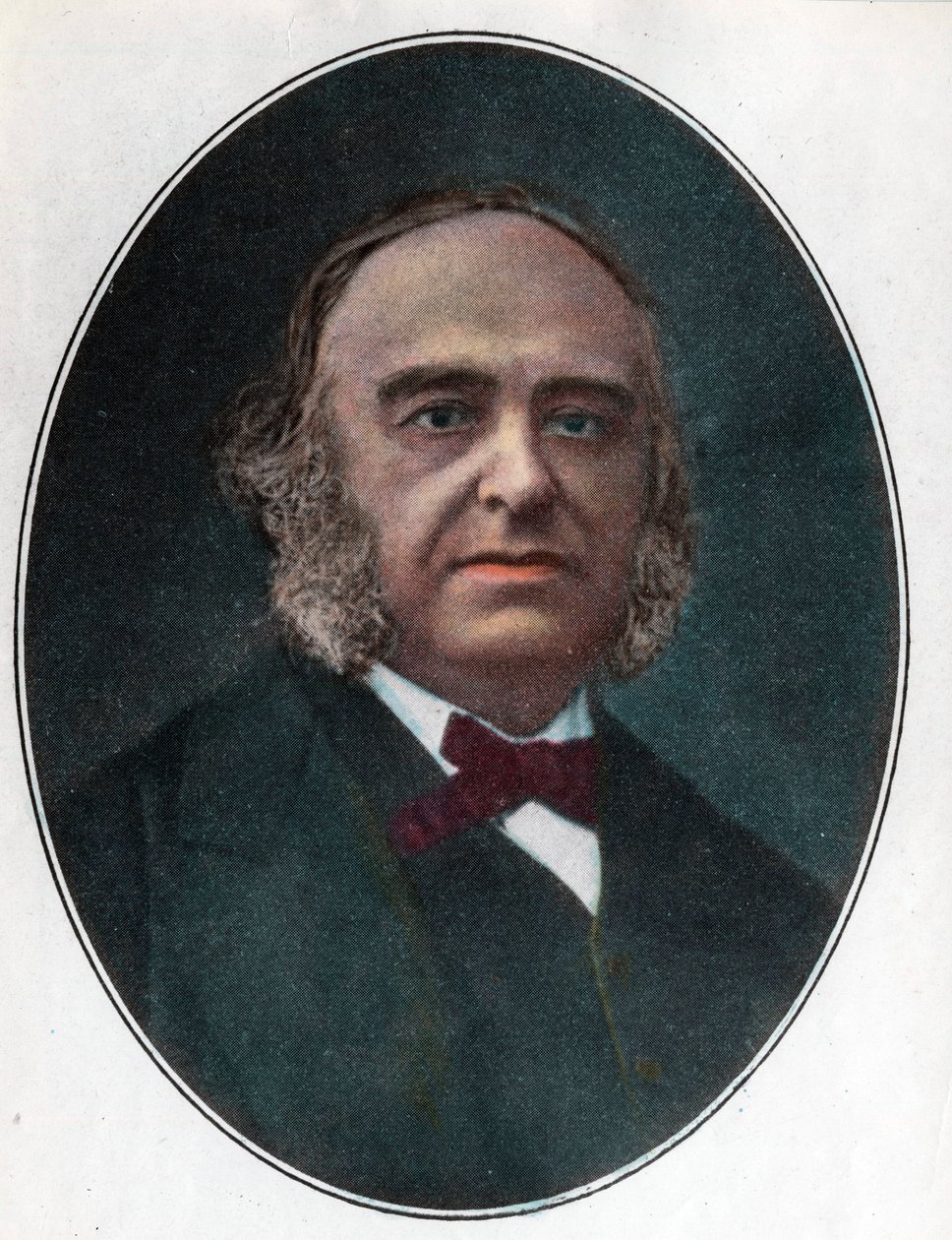 पॉल ब्रोका का पोर्ट्रेट (1824 - 1880) फ्रांसीसी सर्जन। 19वीं सदी की नक्काशी। निजि संग्रह। द्वारा अज्ञात कलाकार
