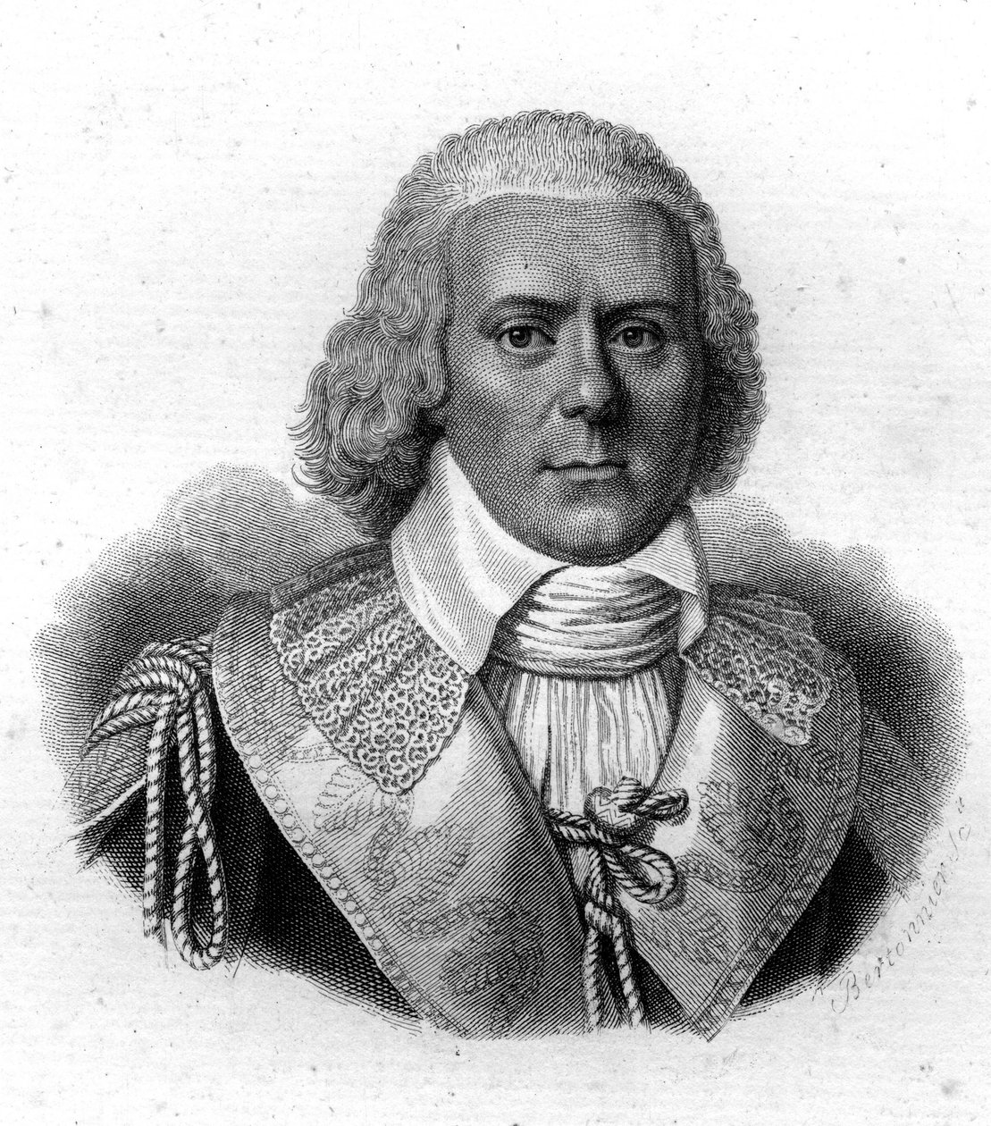पॉल डी बर्रास (1755-1829) का पोर्ट्रेट, फ्रांसीसी राजनीतिज्ञ, 19वीं सदी का उत्कीर्णन द्वारा अज्ञात कलाकार
