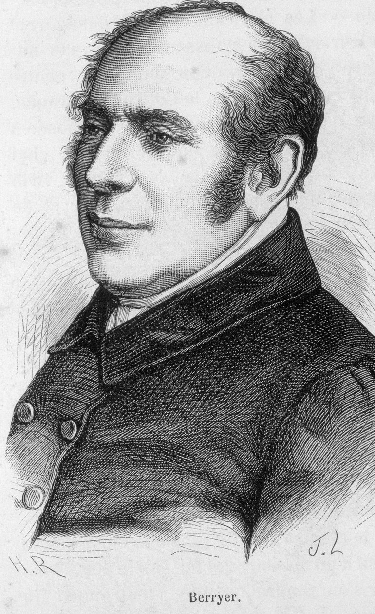 पियरे एंटोनी (पियरे-एंटोनी) बेरीर (1790-1868) (बेरीर फिल्स), फ्रांसीसी वकील और राजनीतिज्ञ का पोर्ट्रेट द्वारा अज्ञात कलाकार
