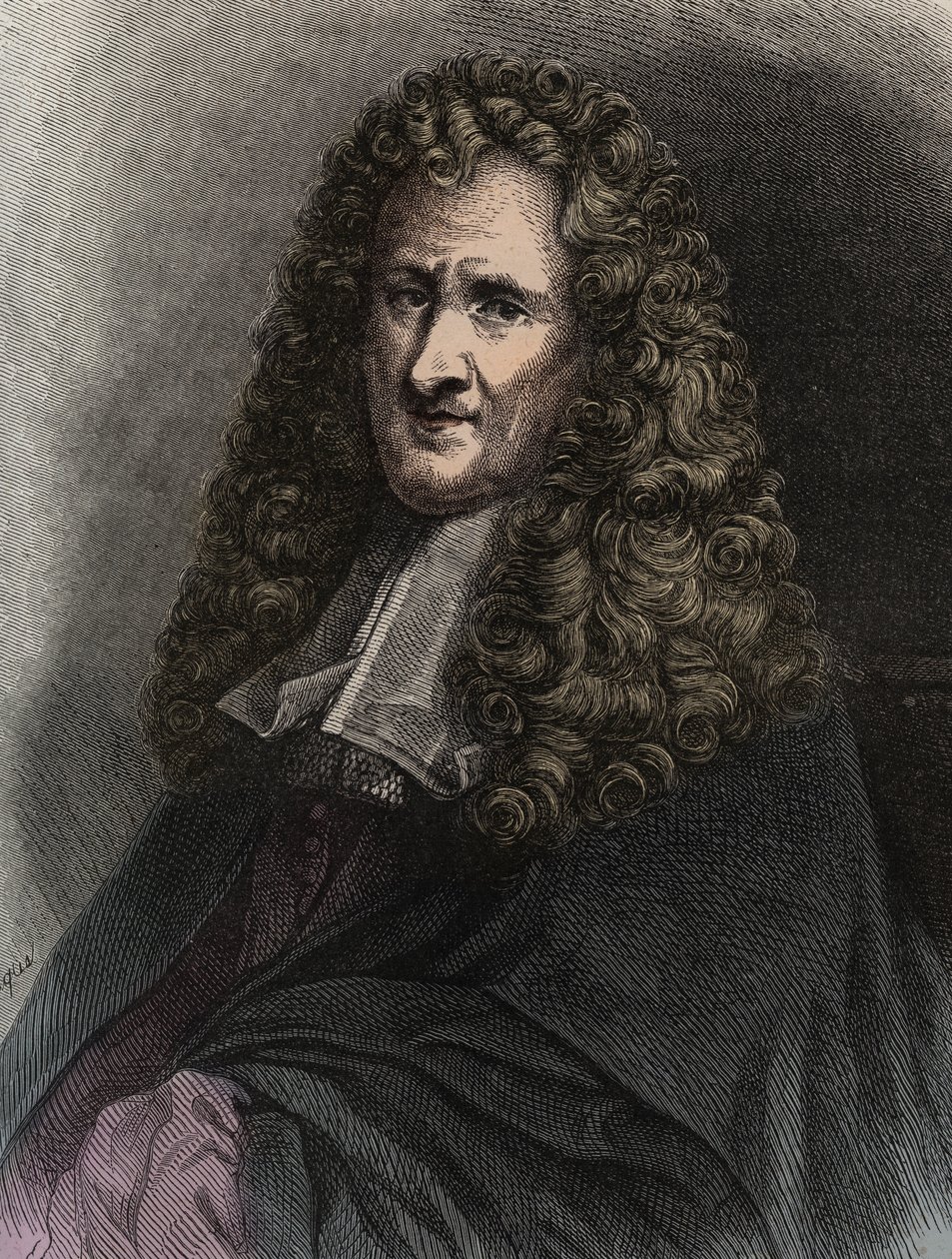 पियरे कॉर्नेल का पोर्ट्रेट (1606-1684), अंग्रेजी नाटककार द्वारा अज्ञात कलाकार