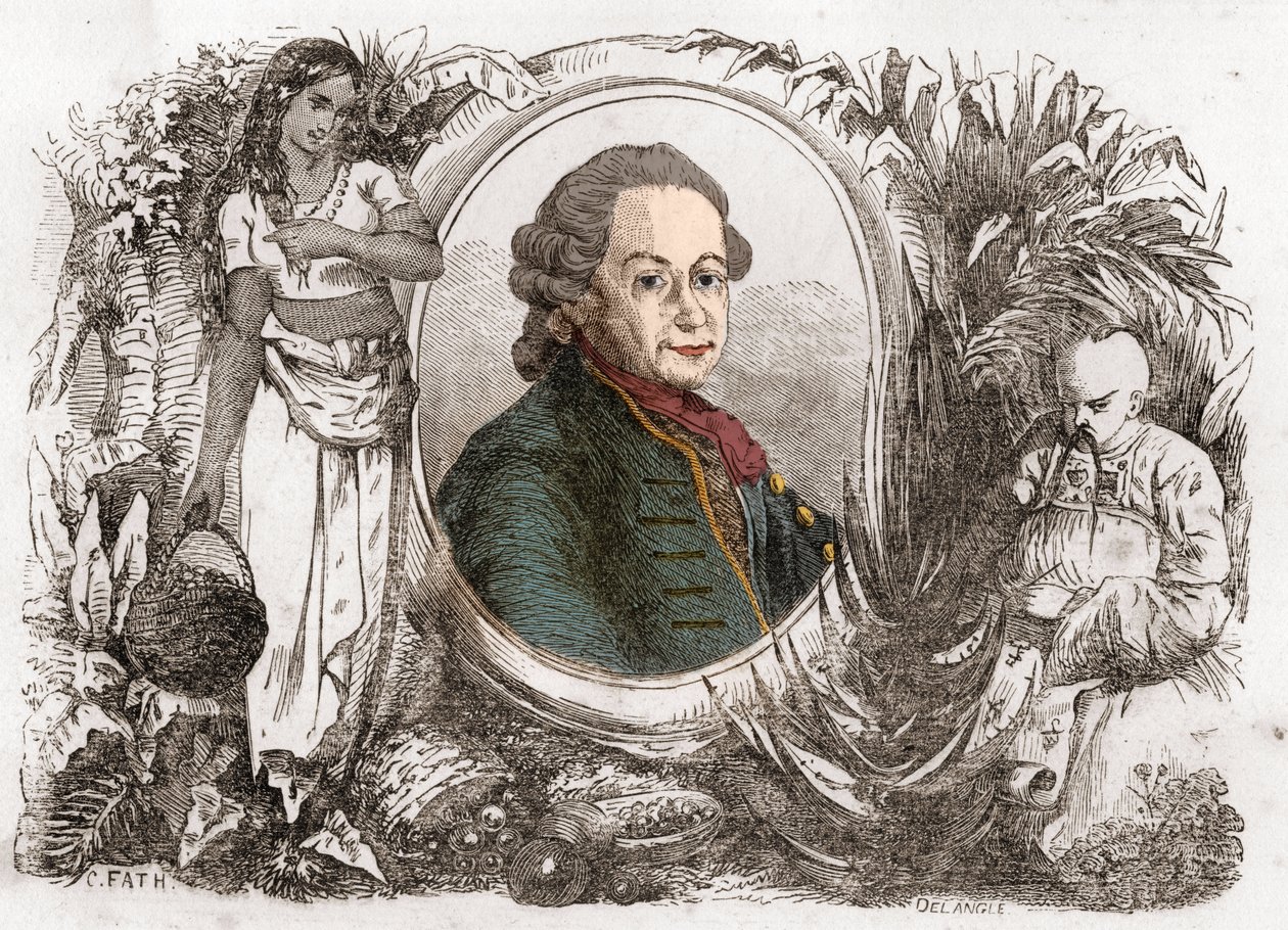 पियरे पोइवर (1719-1786) का पोर्ट्रेट, फ्रांसीसी औपनिवेशिक प्रशासक और कृषि विज्ञानी। द्वारा अज्ञात कलाकार