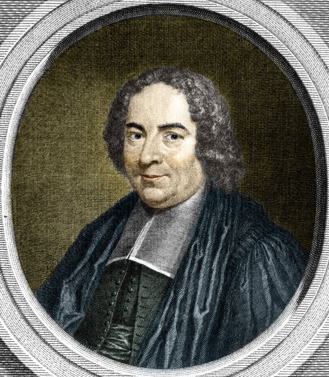 पियरे वेरिग्नन का पोर्ट्रेट (1654-1722)। फ्रेंच ज्यामिति। द्वारा अज्ञात कलाकार