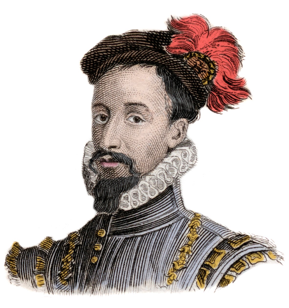 रॉबर्ट डुडले का पोर्ट्रेट (1532-1588) अर्ल ऑफ़ लीसेस्टर, एलिजाबेथ I का पसंदीदा (रॉबर्ट डुडले) द्वारा अज्ञात कलाकार