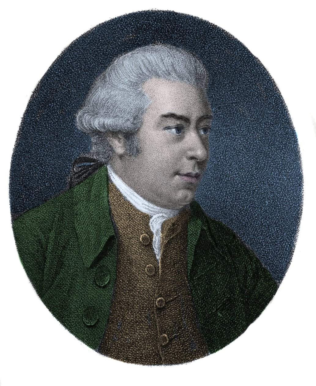 सर जोसेफ बैंक्स का पोर्ट्रेट (1743-1820), अंग्रेजी खोजकर्ता और प्रकृतिवादी। 19वीं सदी का रंग उत्कीर्णन। द्वारा अज्ञात कलाकार